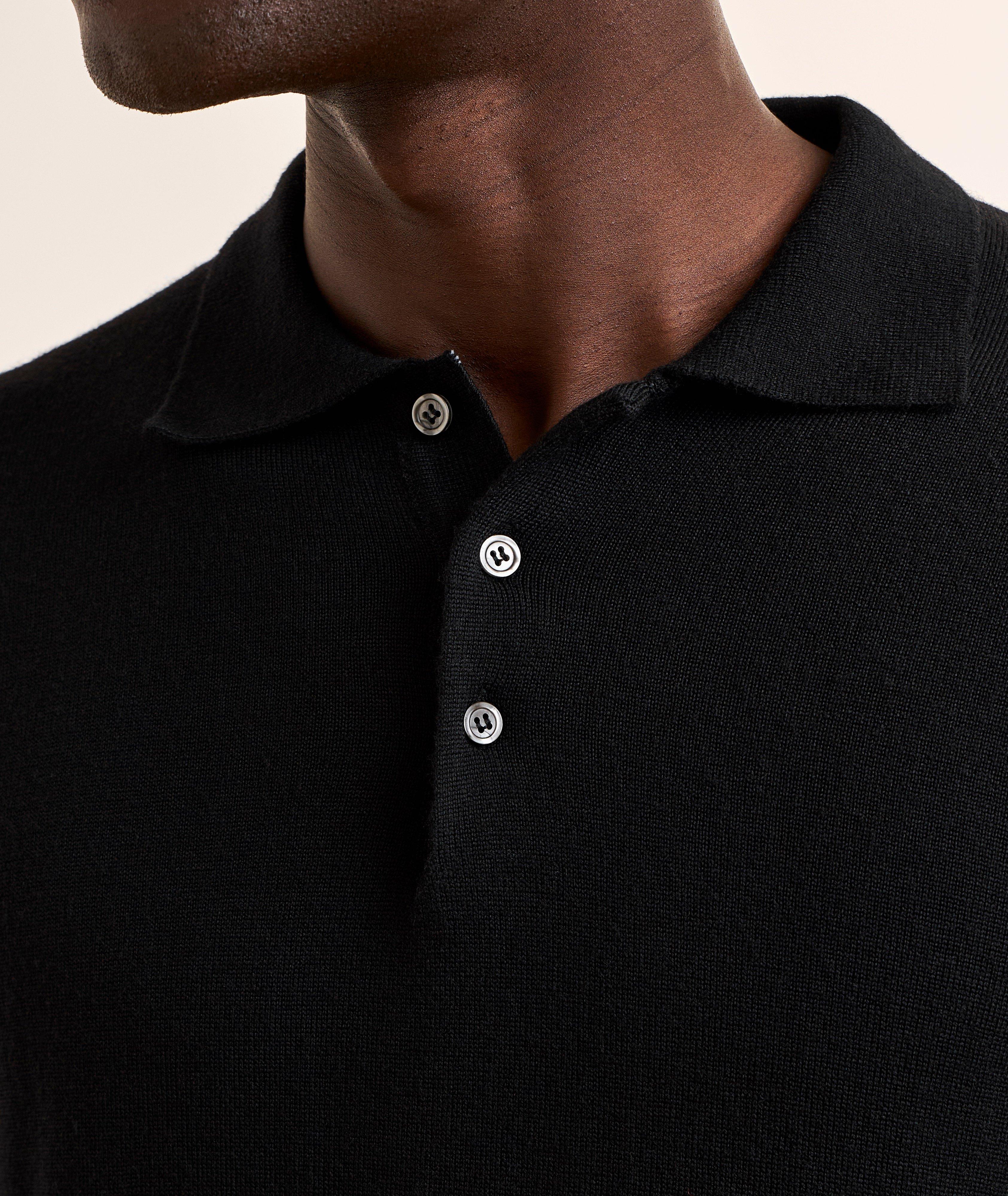 Polo laine mérinos extrafine image 3