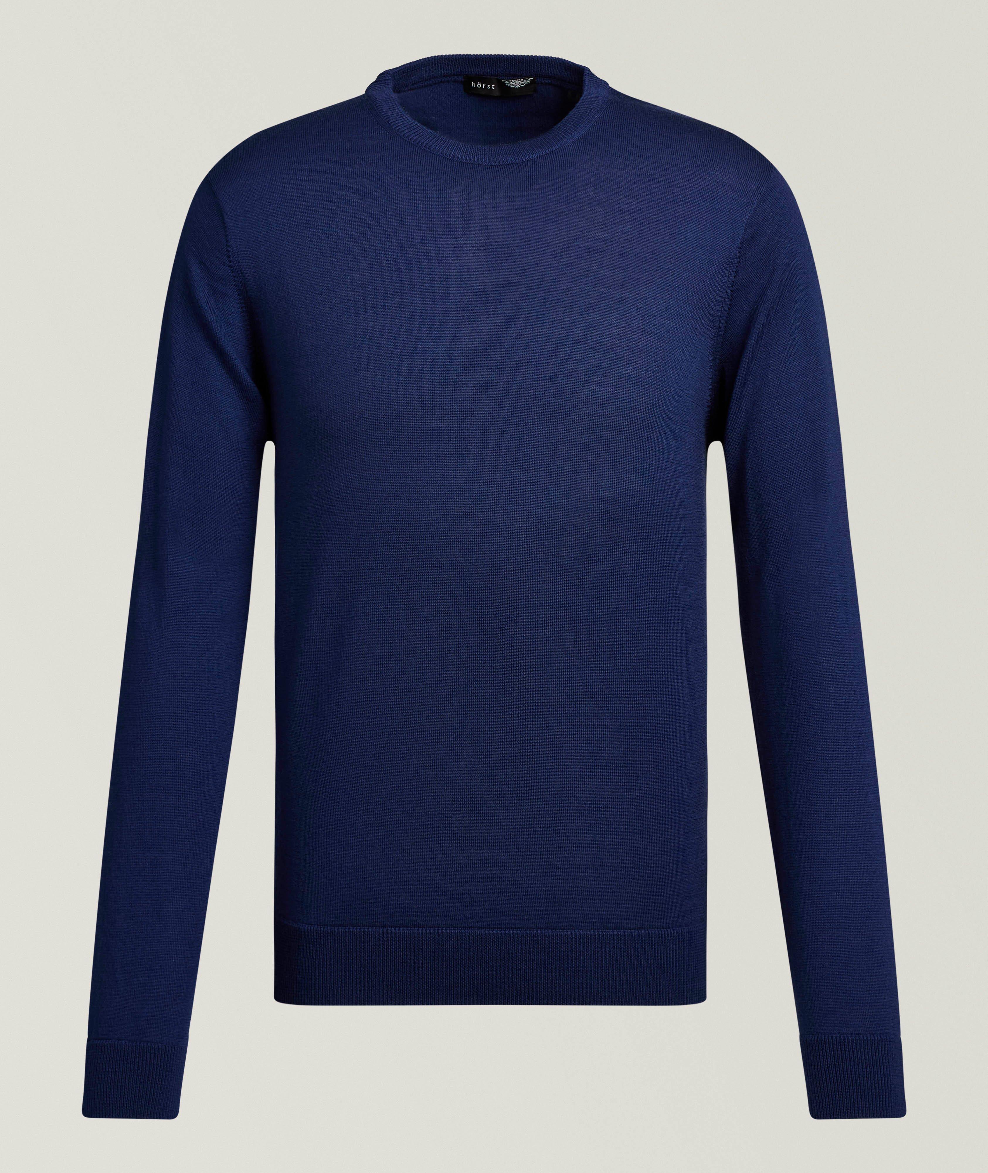 Horst Pull encolure ronde laine mérinos