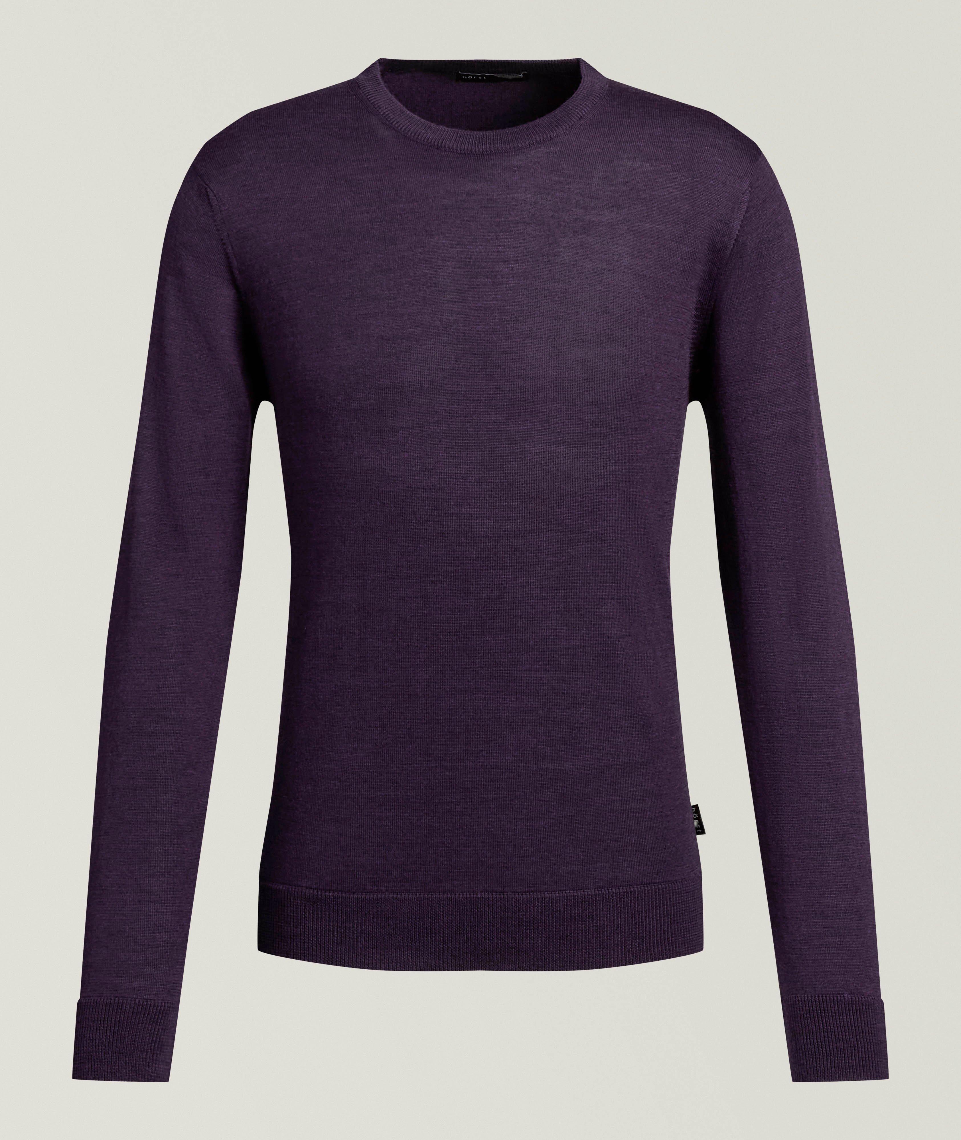 Horst Pull encolure ronde laine mérinos