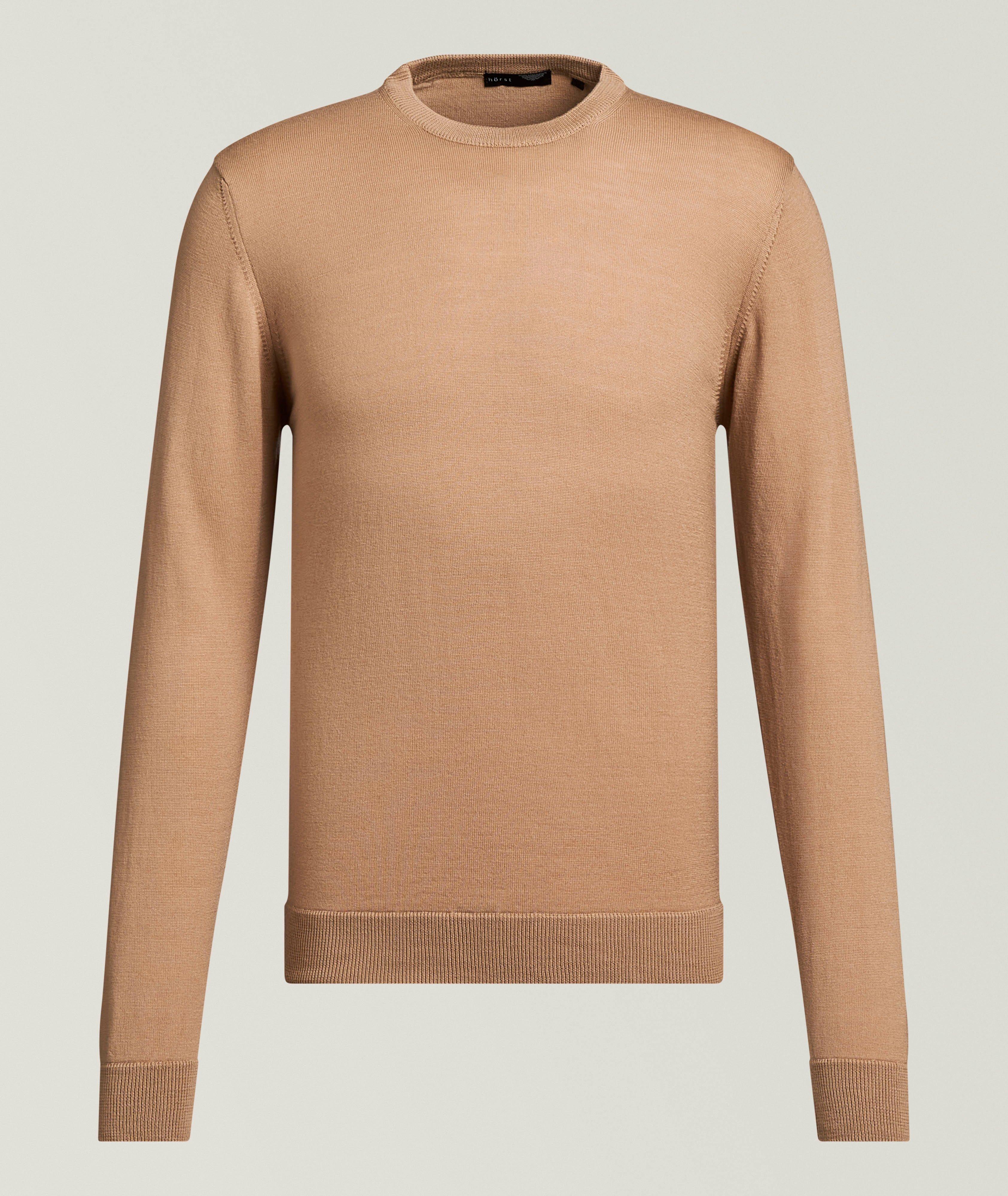 Horst Pull encolure ronde laine mérinos