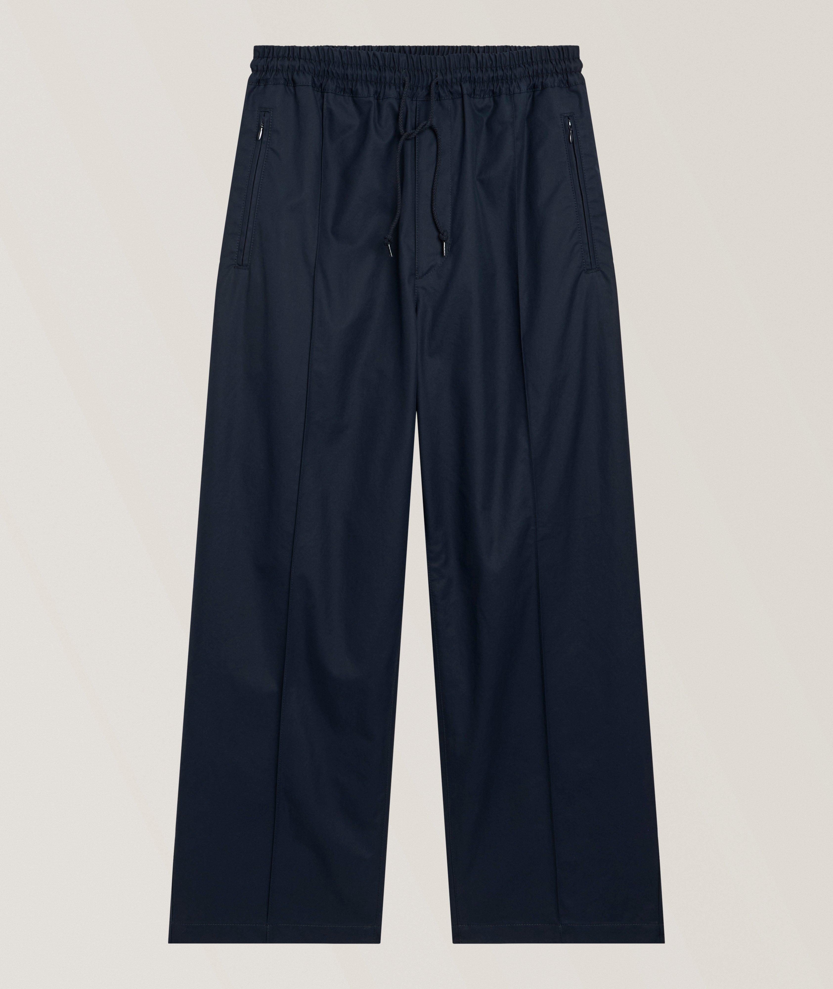 Comme des Garçons Homme Pantalon À Cordon Coton En Bleu | Taille Homme Moyen