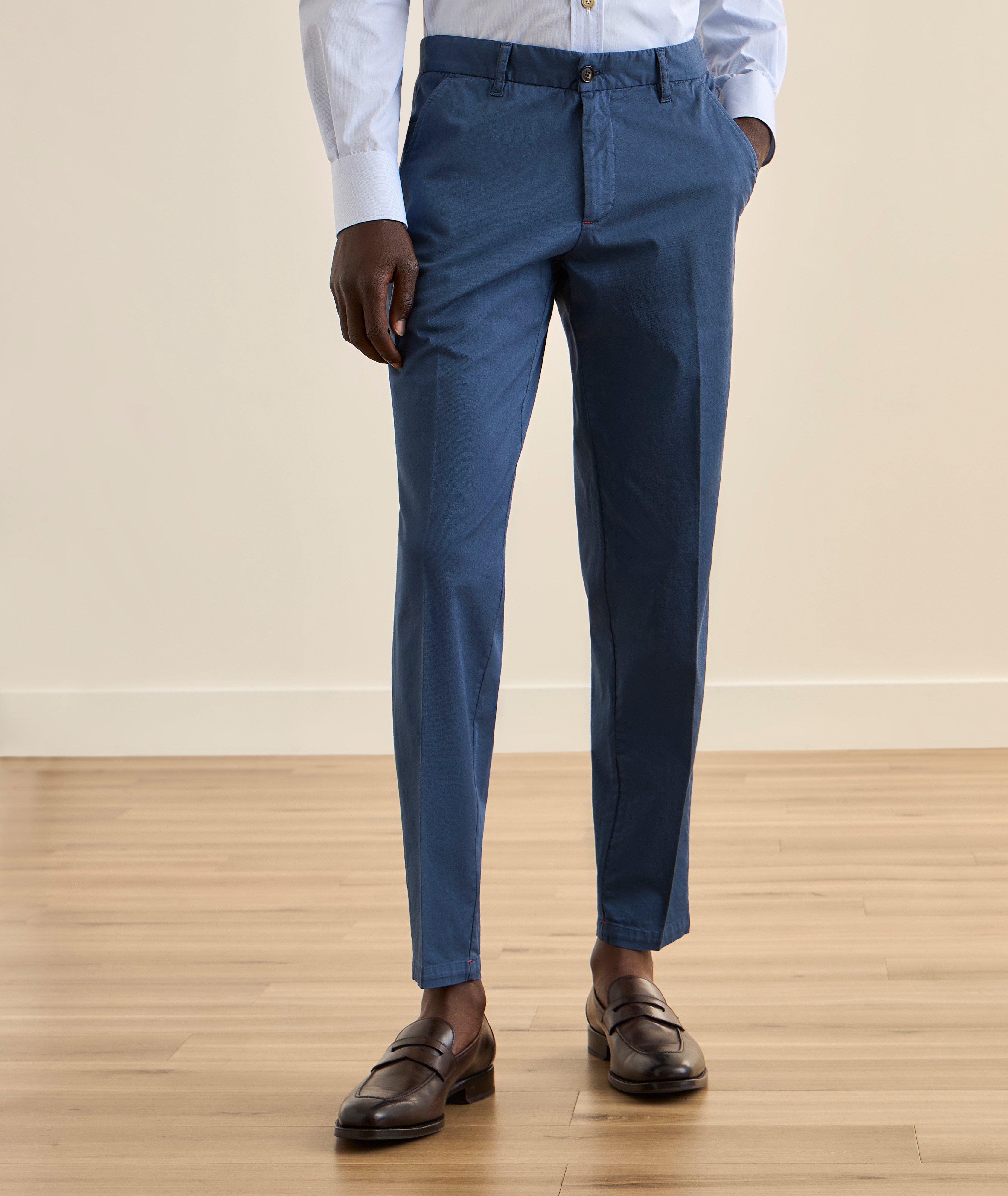 Stretch-Cotton Pants image 1