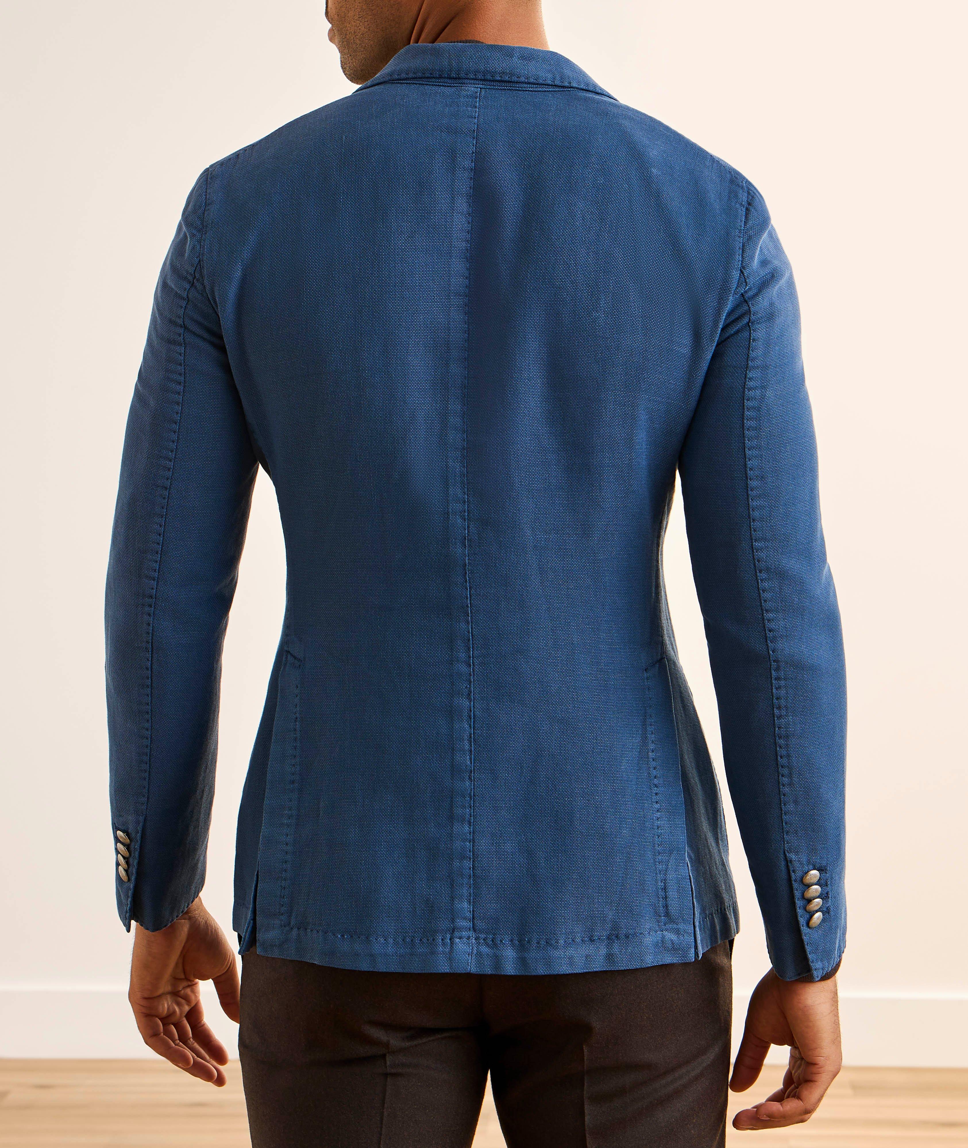 Veston sport coton-mélange double-boutonnage image 1