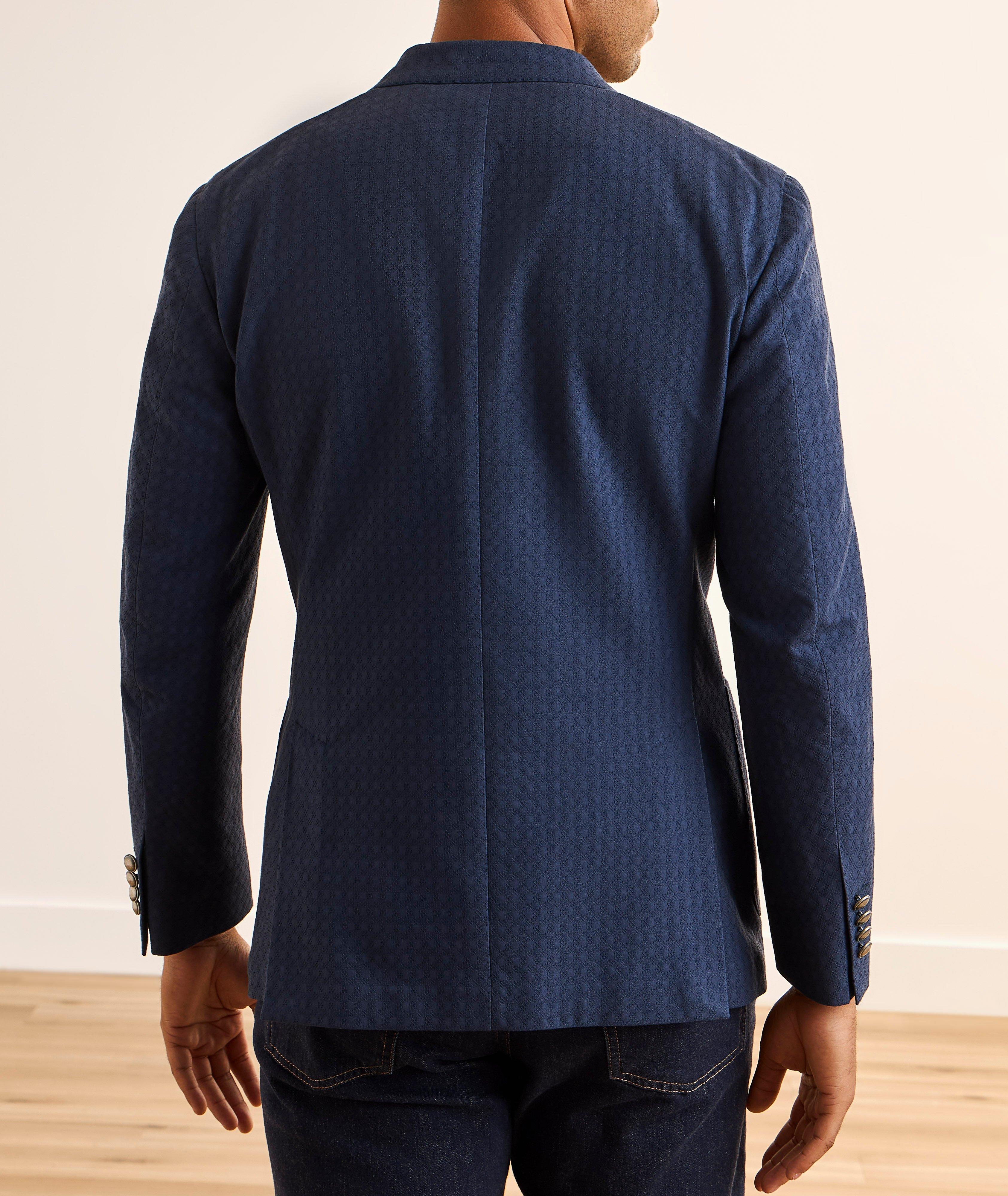 Veston sport coton texturé image 2