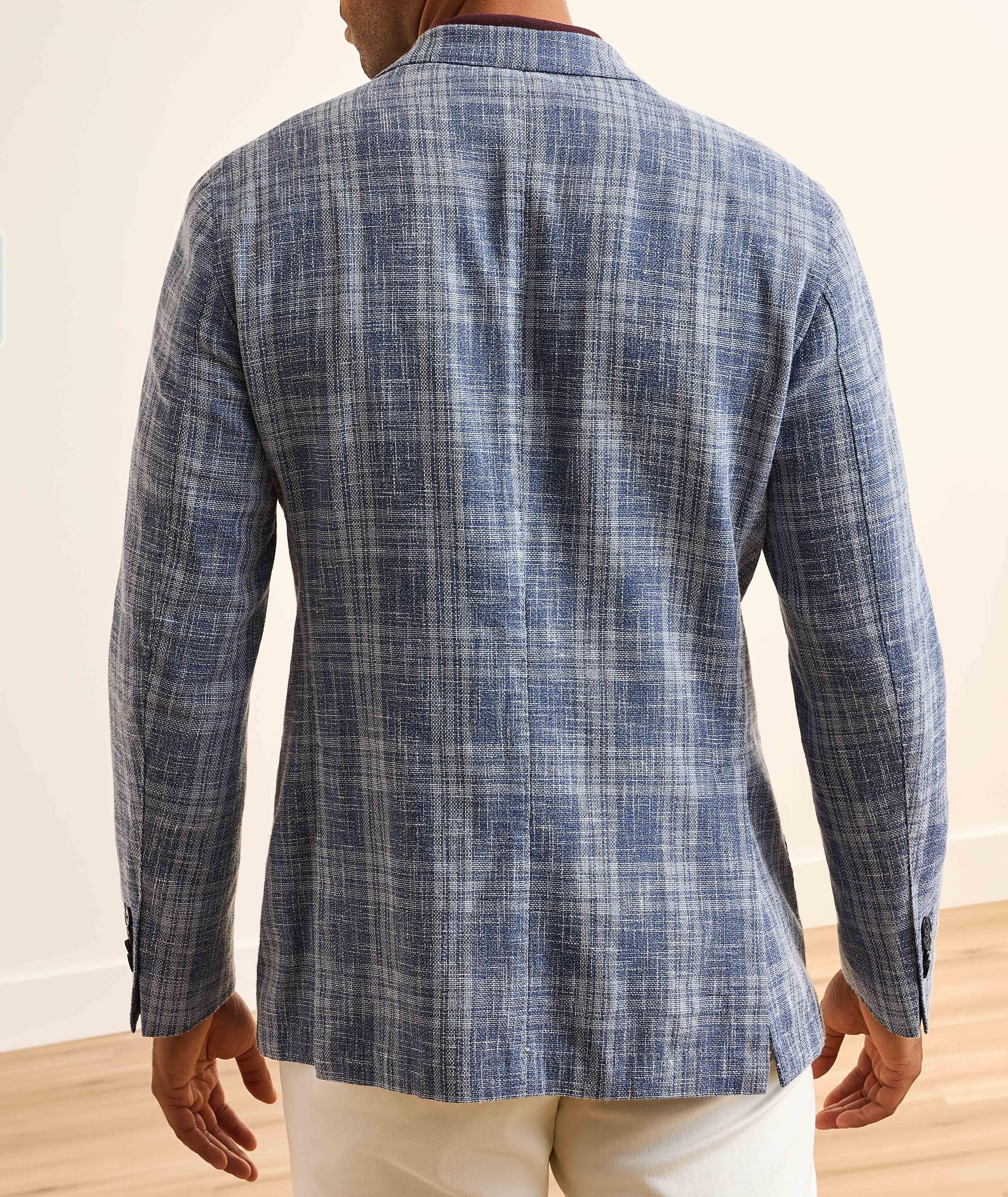 Veston sport coton quadrillé image 2