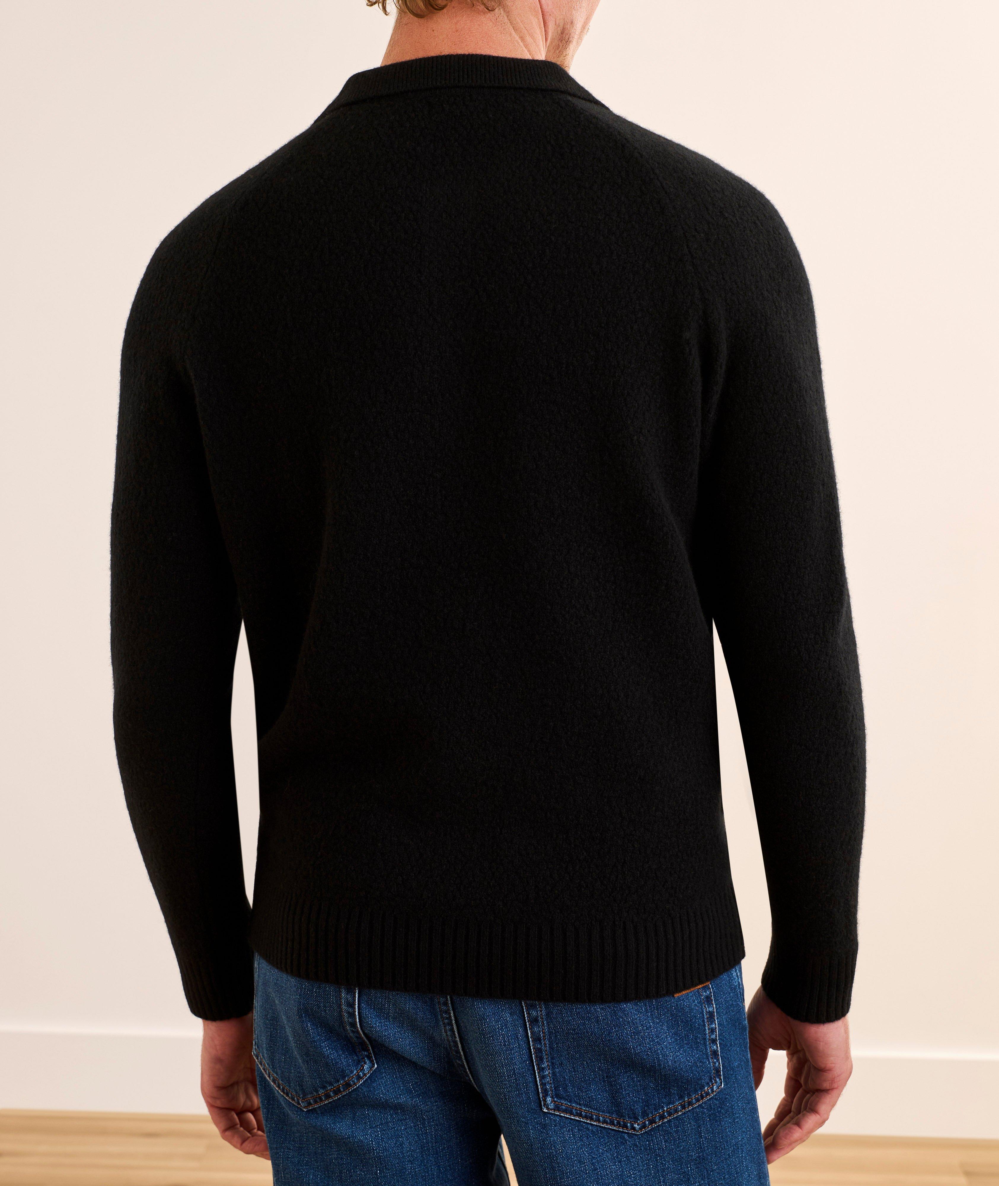 Wool Polo Sweater image 2