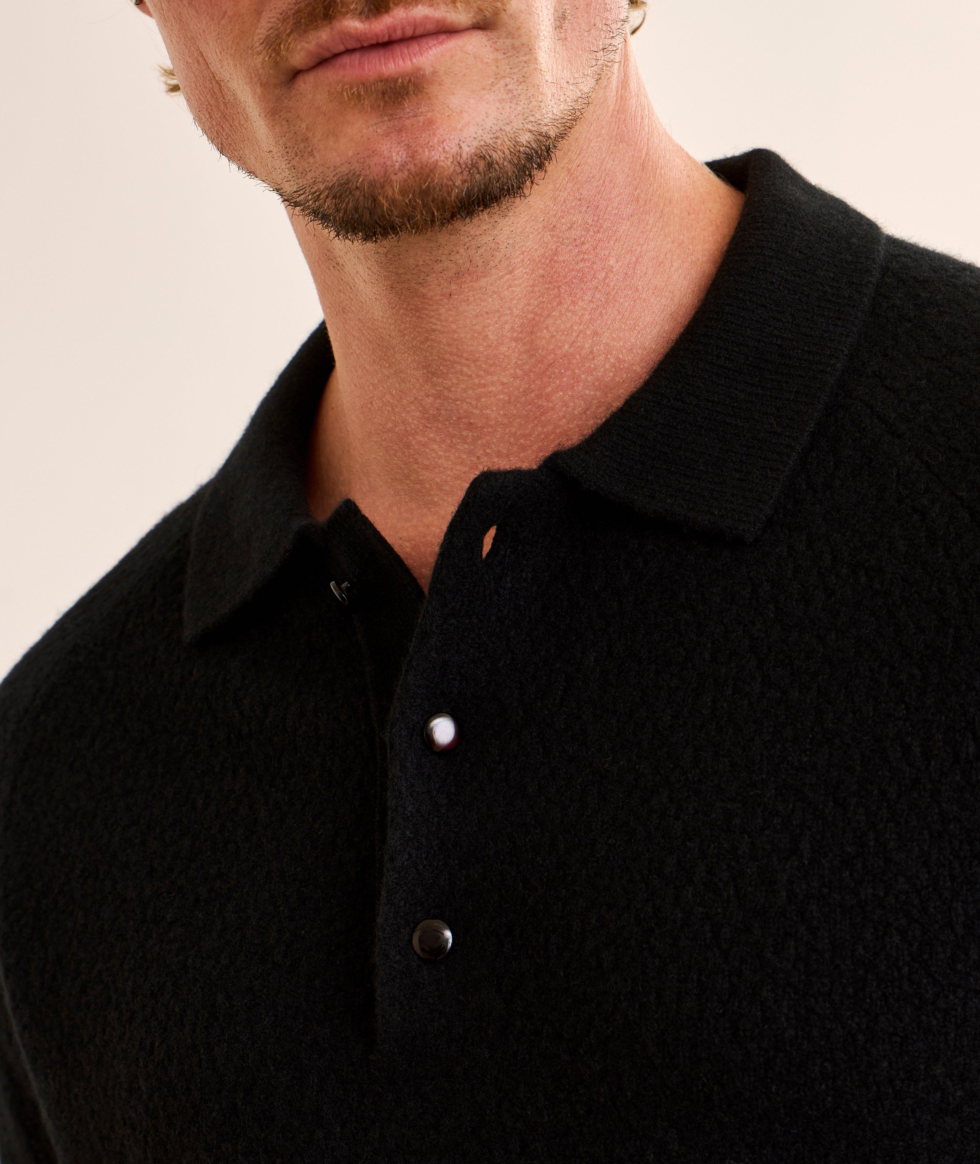Wool Polo Sweater image 3