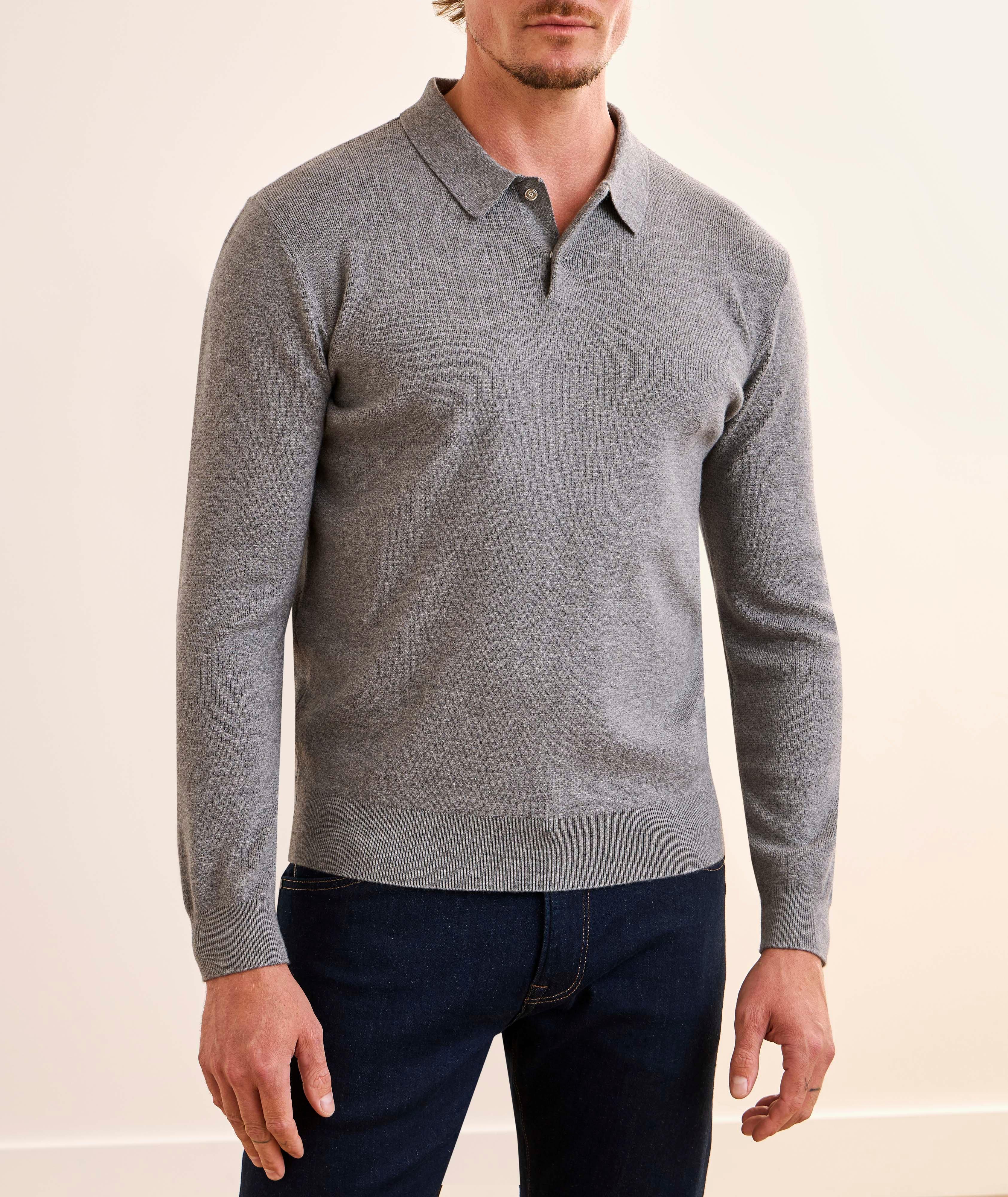 Piqué Knit Polo  image 1