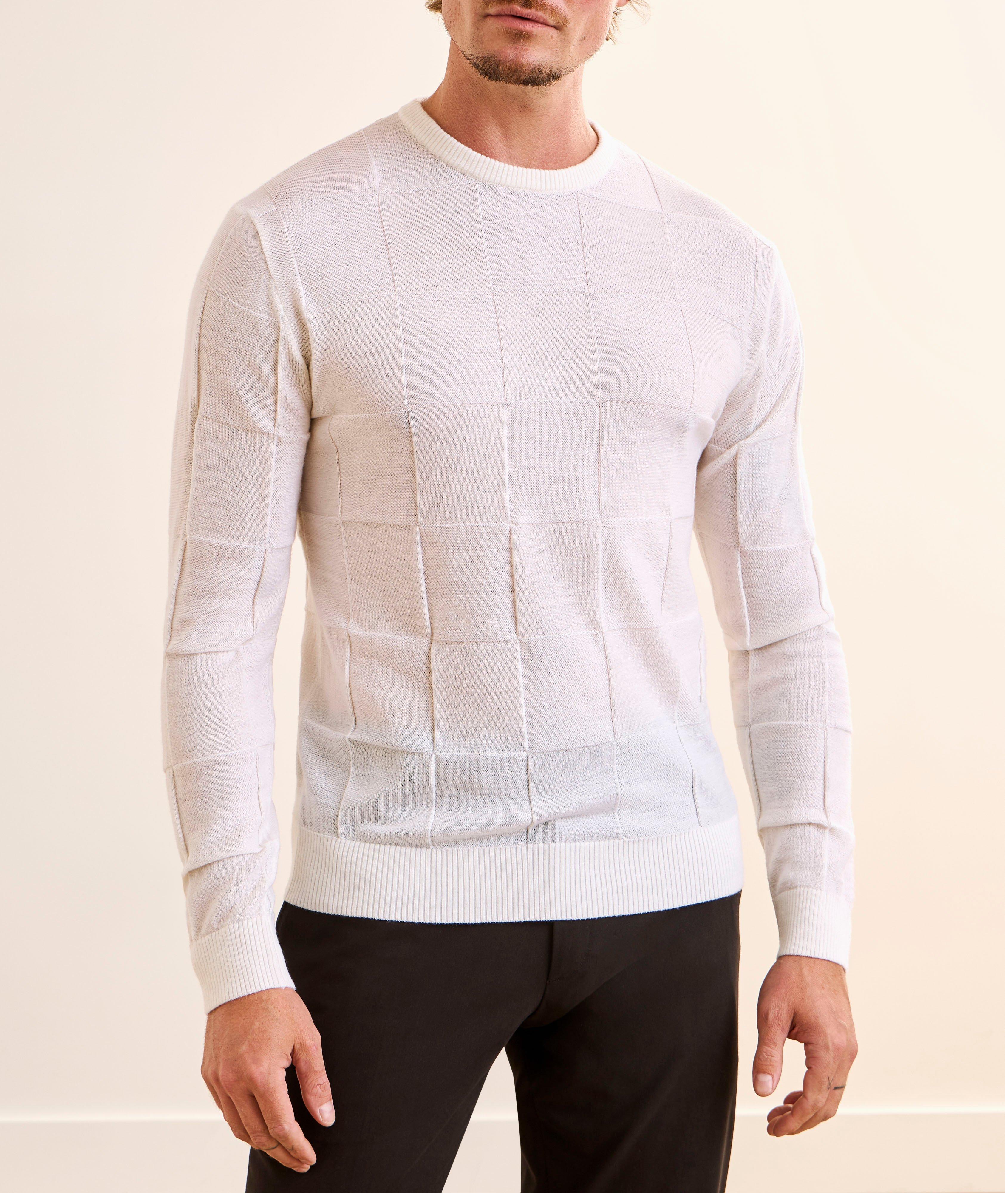 Pull laine mérinos croisé image 1