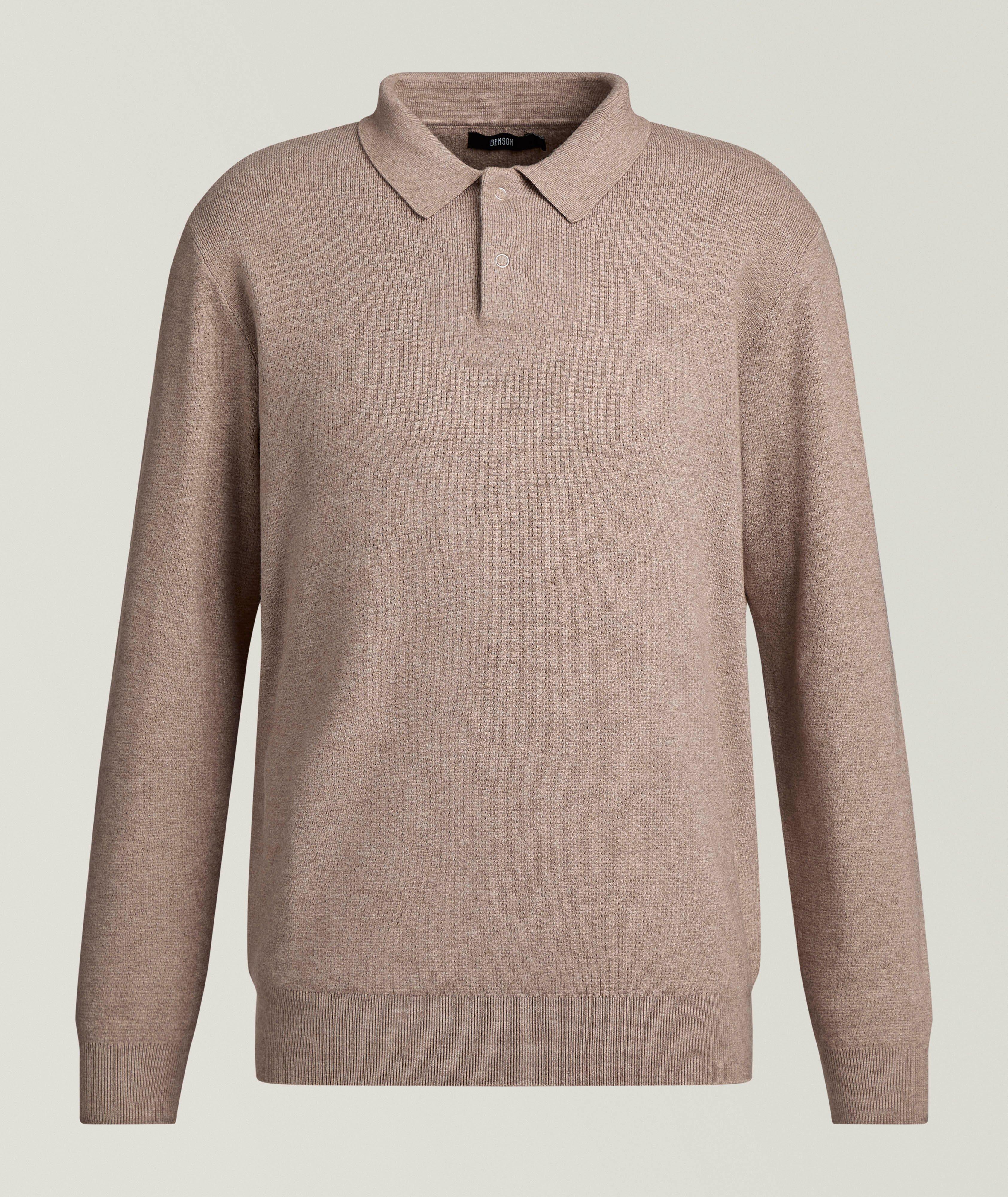 Benson Piqué Knit Polo 