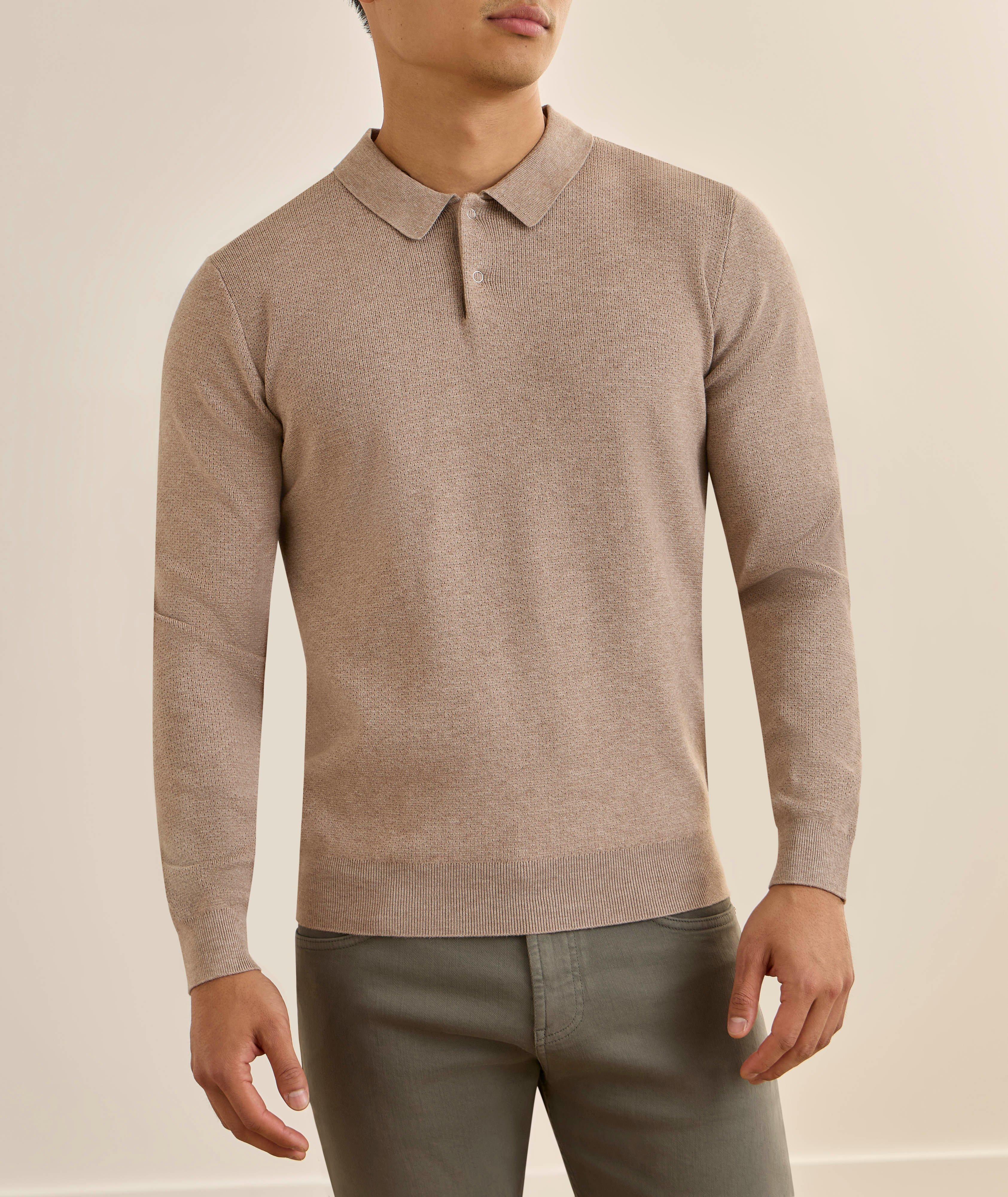 Piqué Knit Polo  image 1