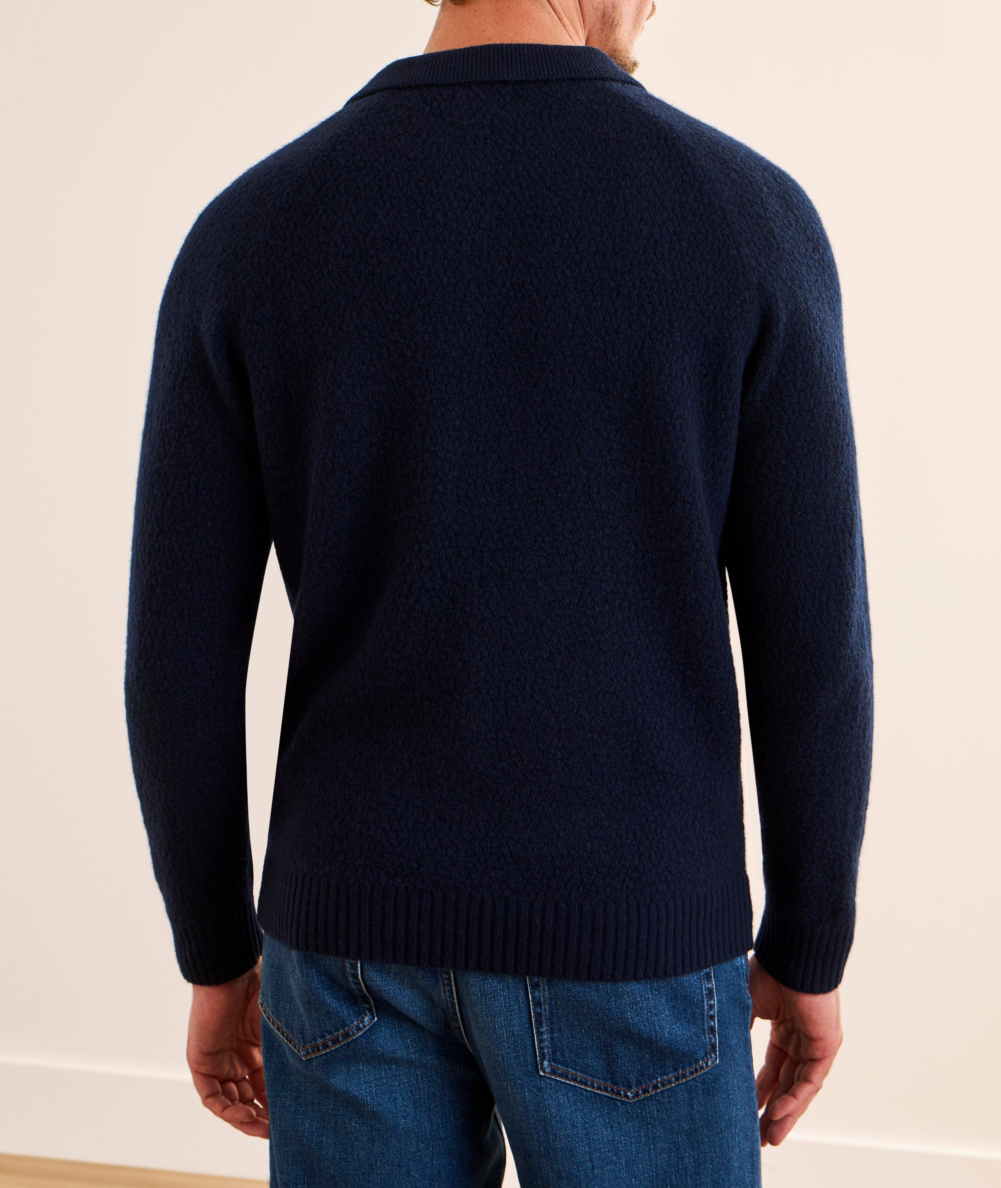Wool Polo Sweater image 2