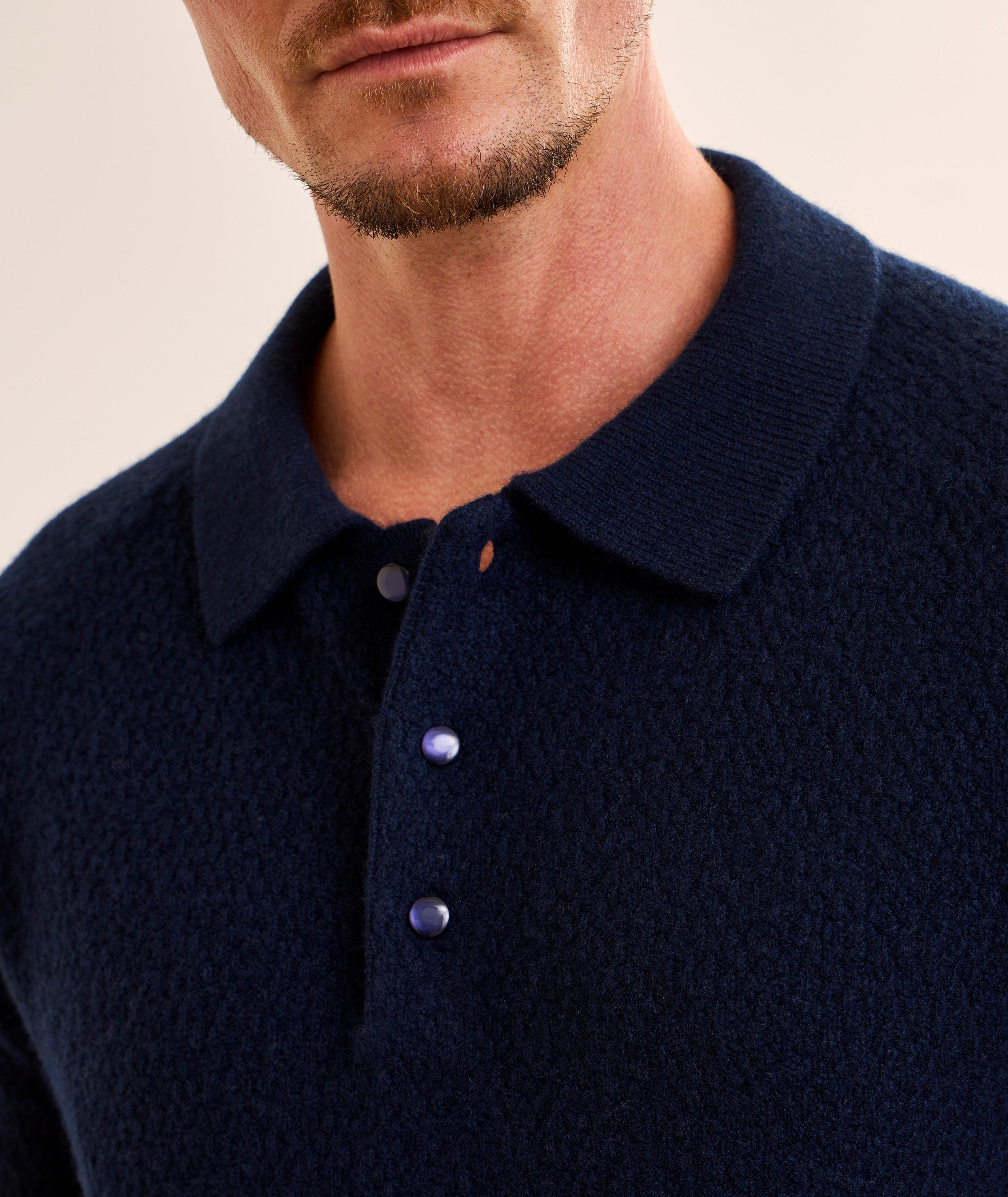 Wool Polo Sweater image 3