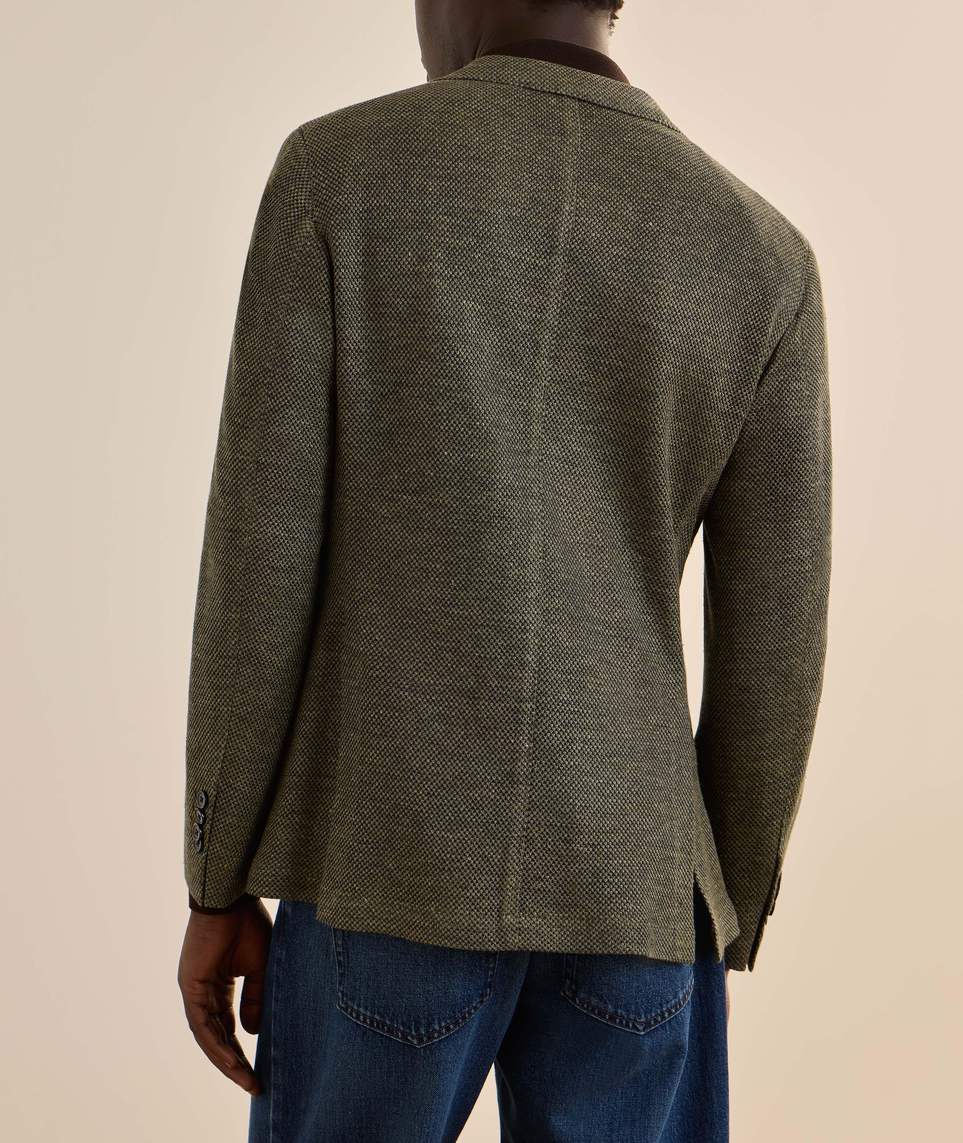 Veston sport coton-lin tissé image 2