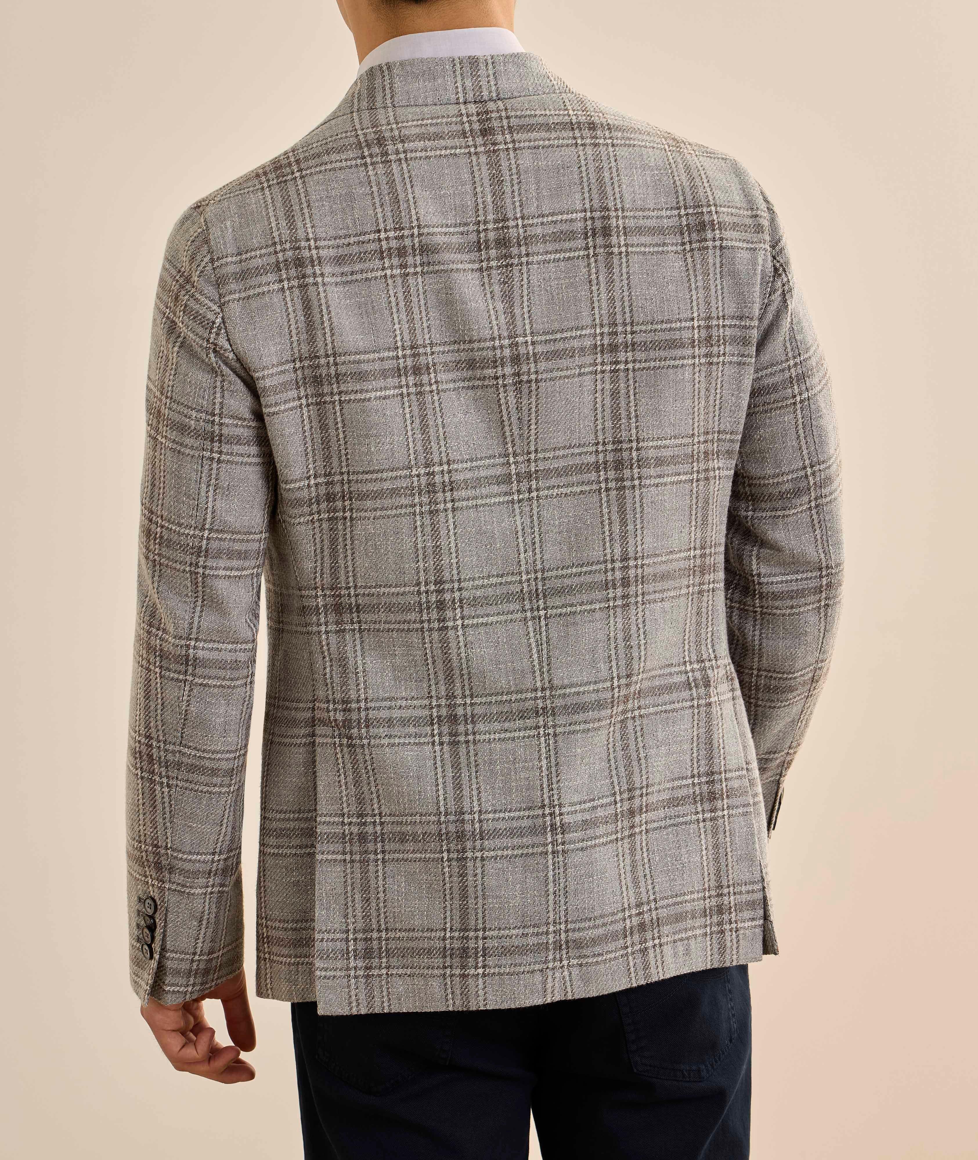 Veston sport coton quadrillé image 2