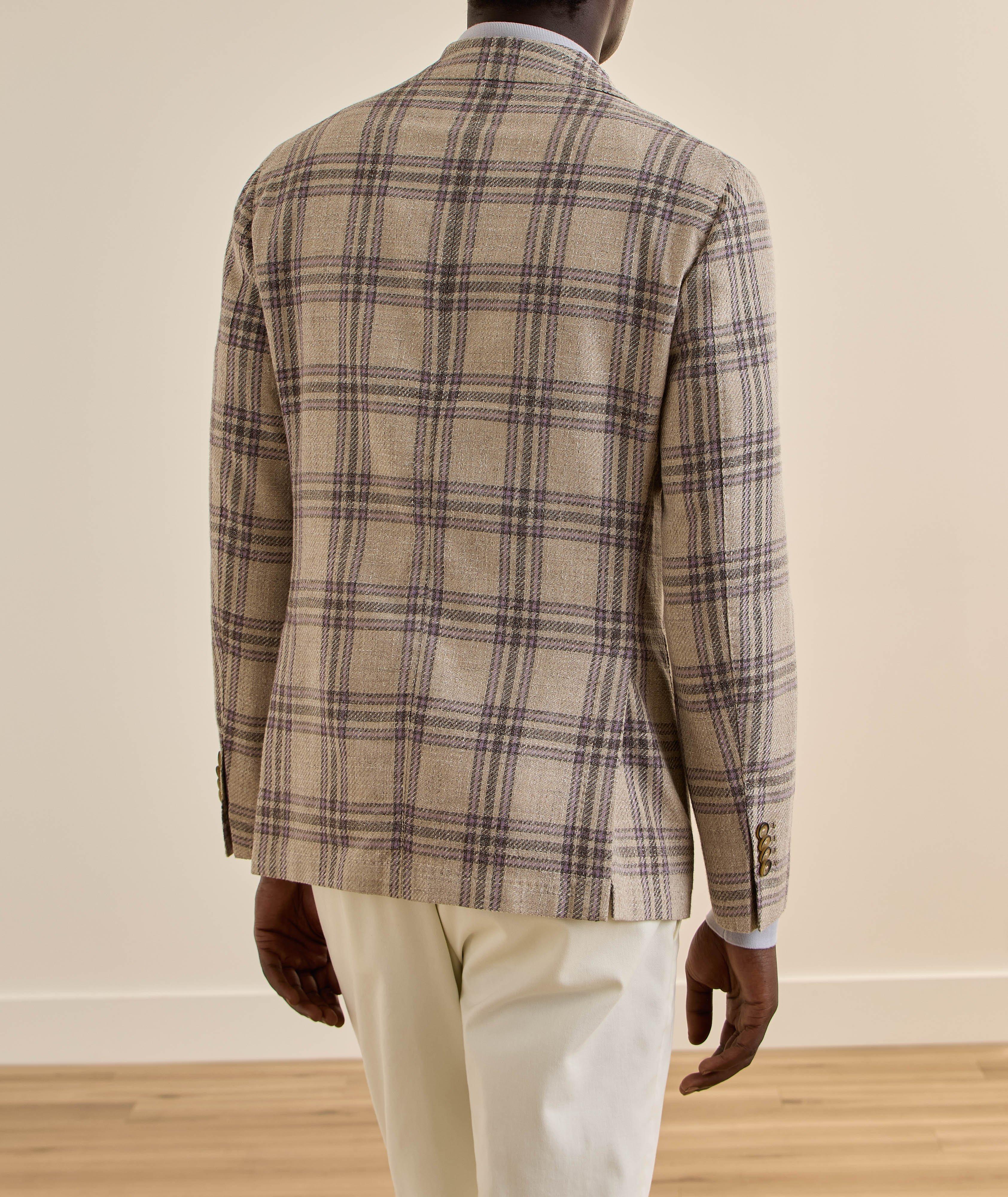 Veston sport coton quadrillé image 2