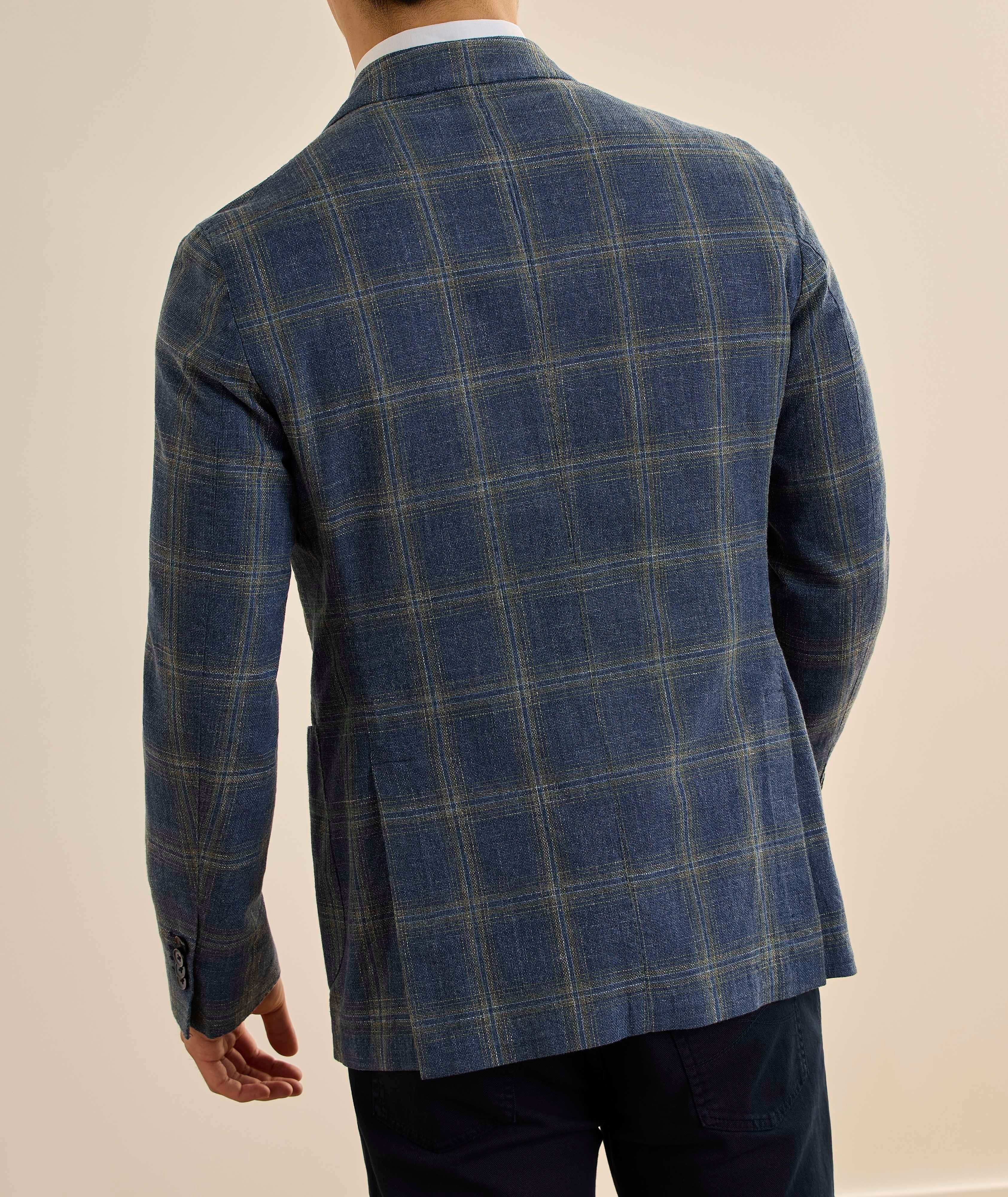 Veston sport coton quadrillé image 2