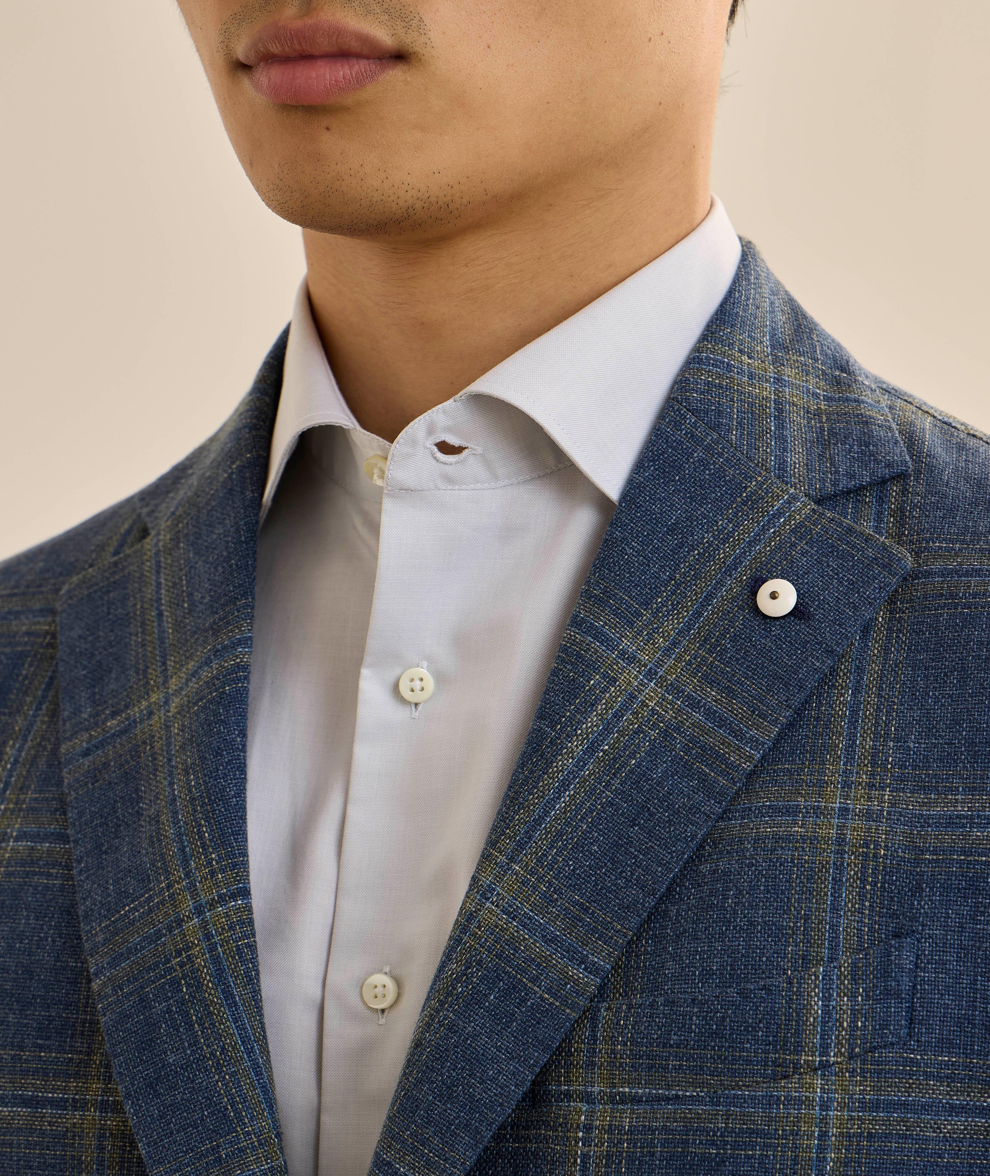 Veston sport coton quadrillé image 3