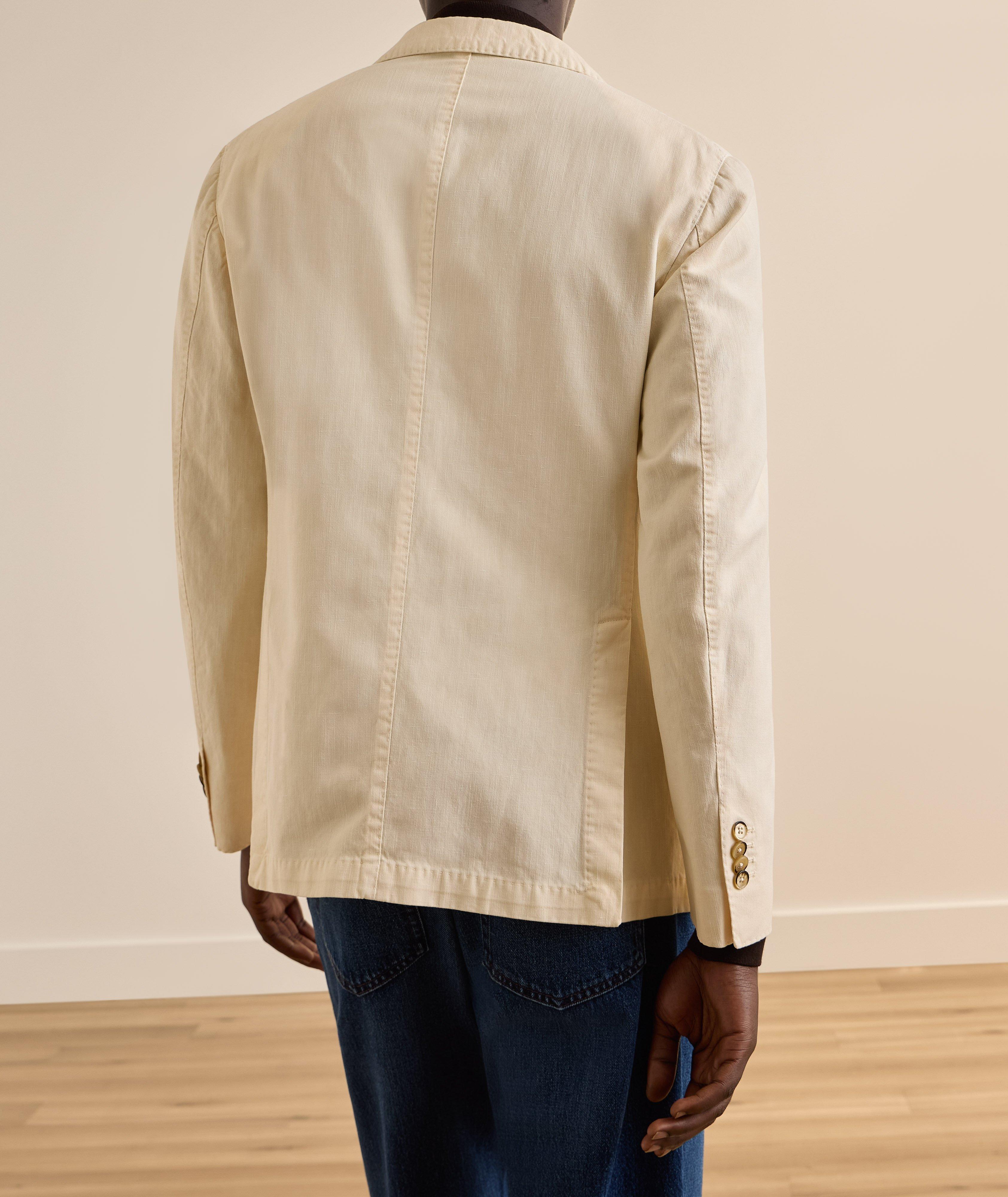 Veston sport toile lin-coton image 2