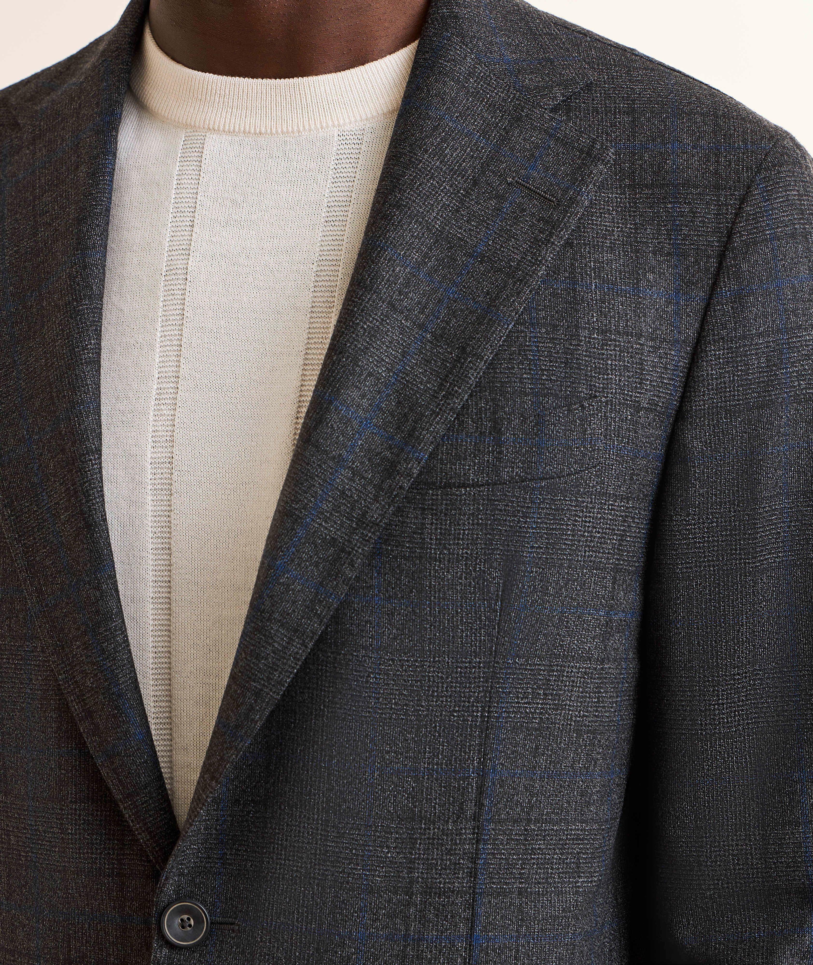 Veston sport laine-mélange quadrillé Andrew image 3