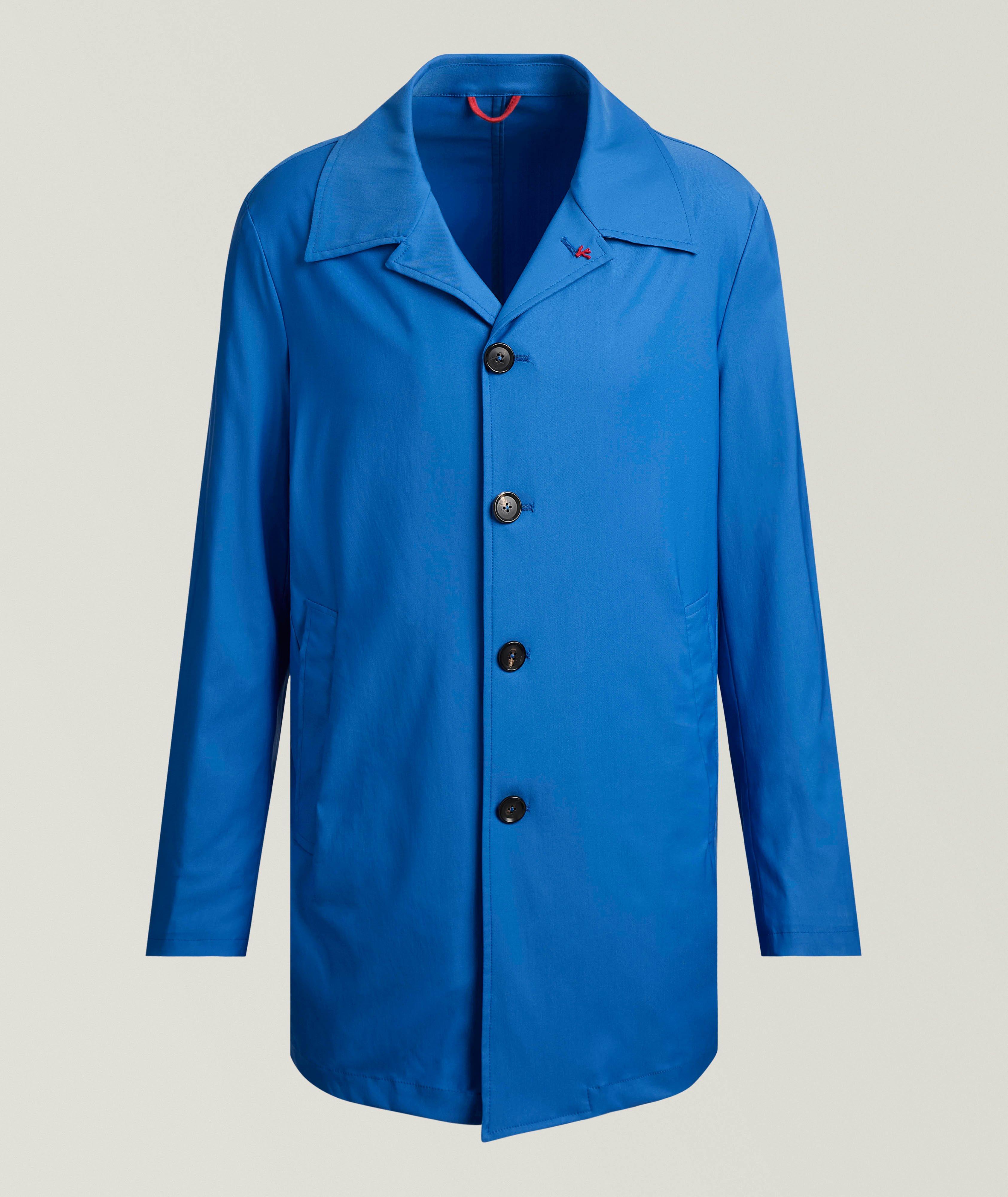 Isaia Superlight Technical Trench Raincoat