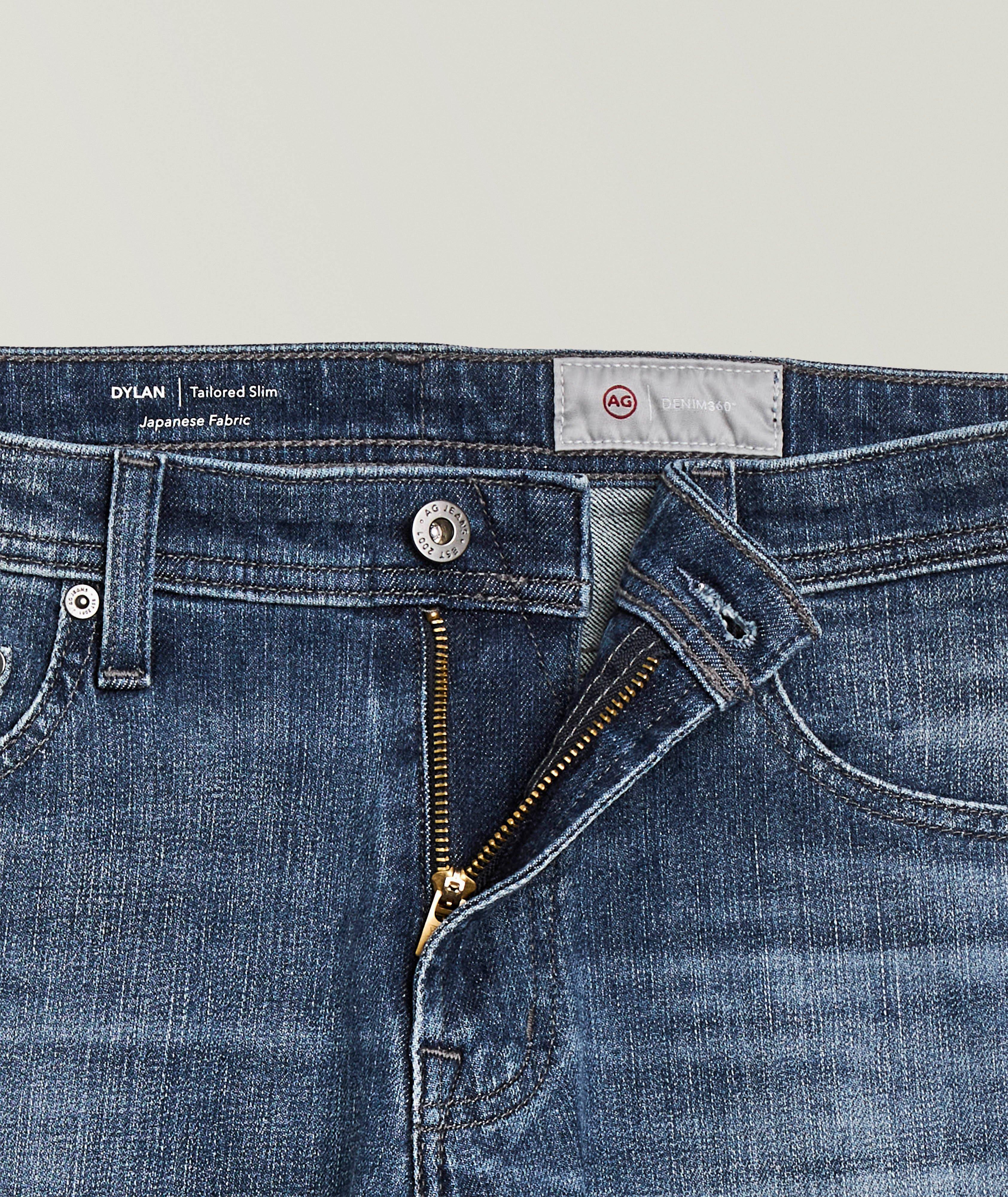 Jean denim 360 ajustée tailleur Dylan image 5