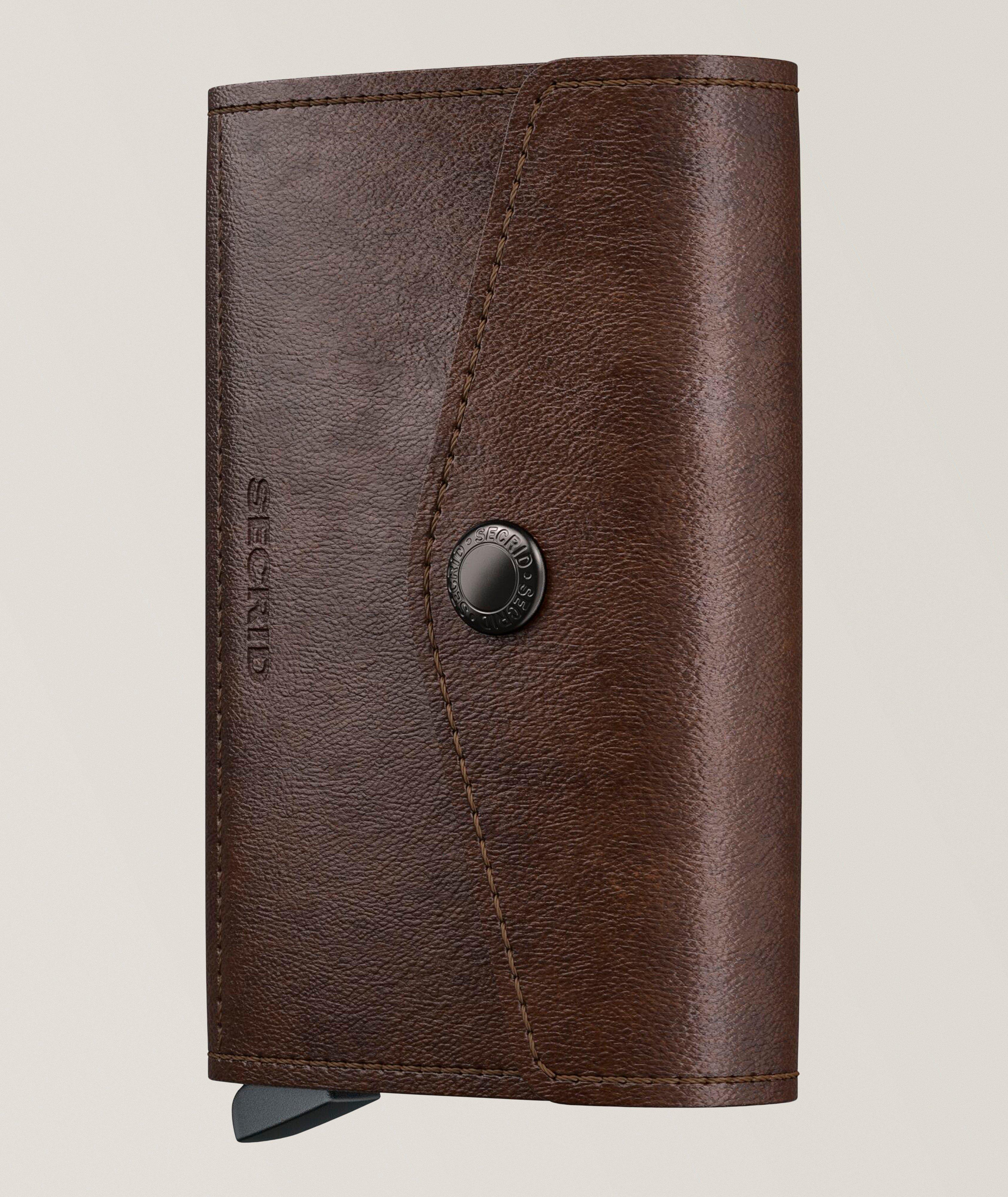 Vintage Leather Envelope Wallet