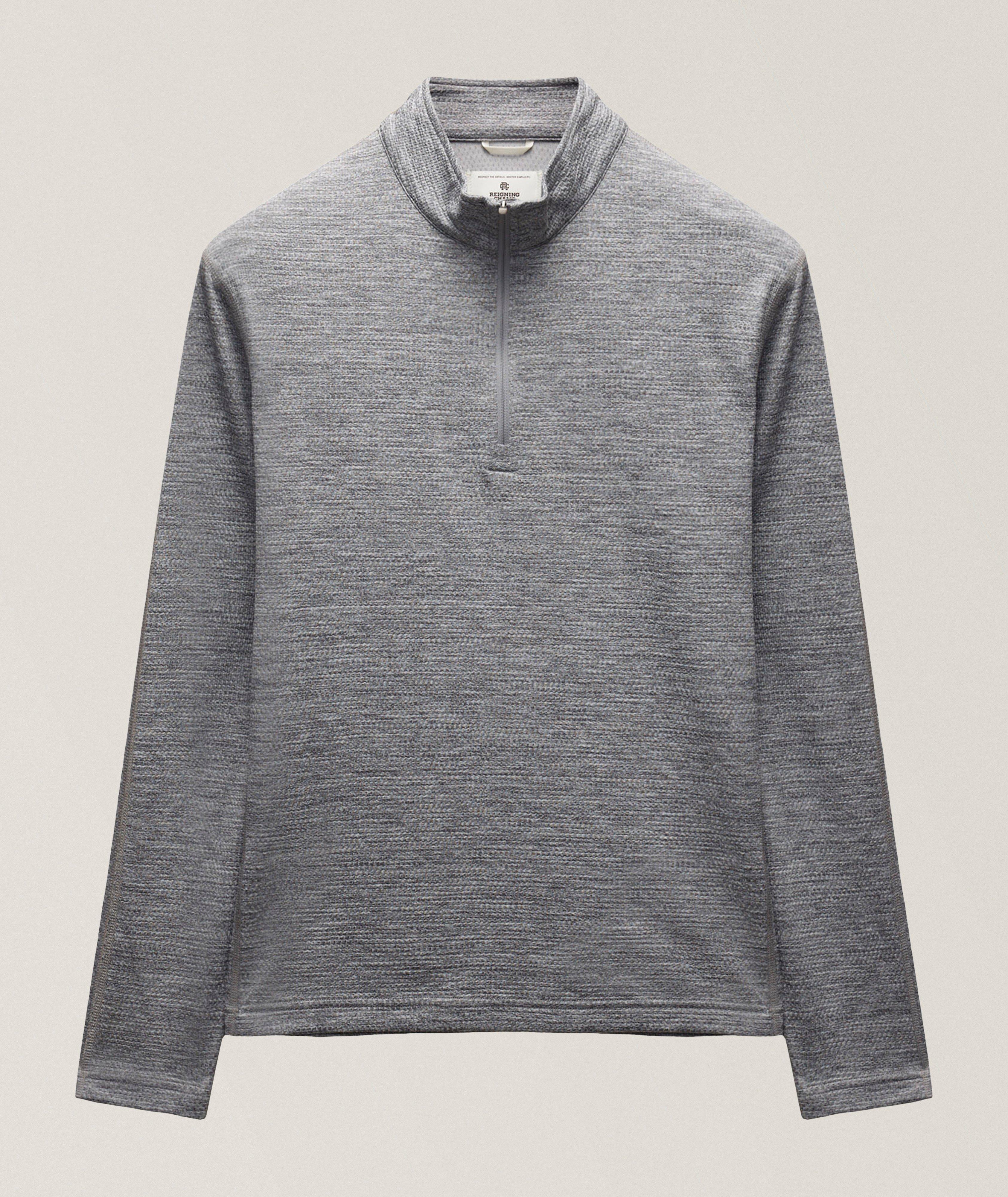 Reigning Champ Standard-Fit Solotex Quarter-Zip Sweatshirt