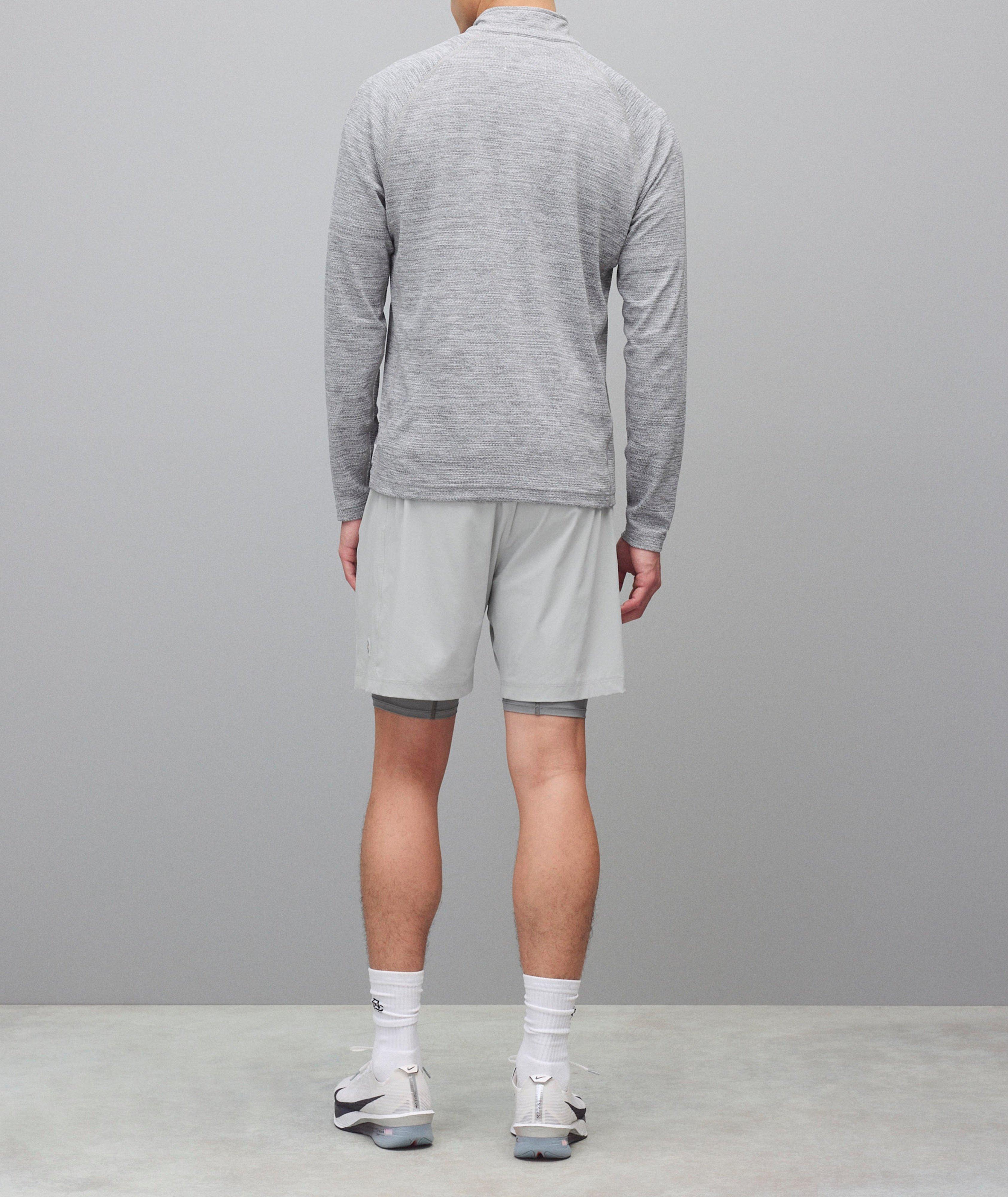 Standard-Fit Solotex Quarter-Zip Sweatshirt image 2