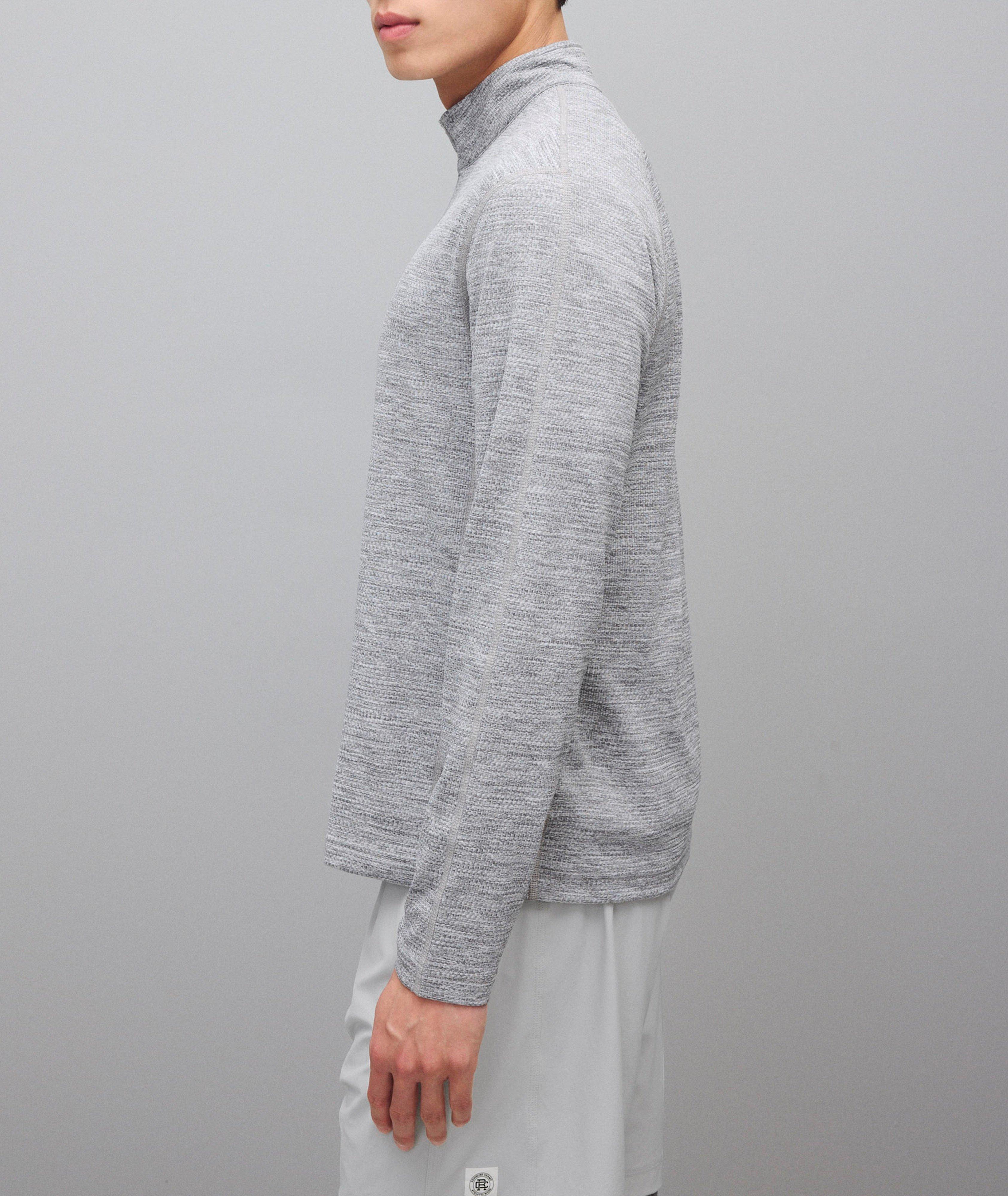 Standard-Fit Solotex Quarter-Zip Sweatshirt image 4