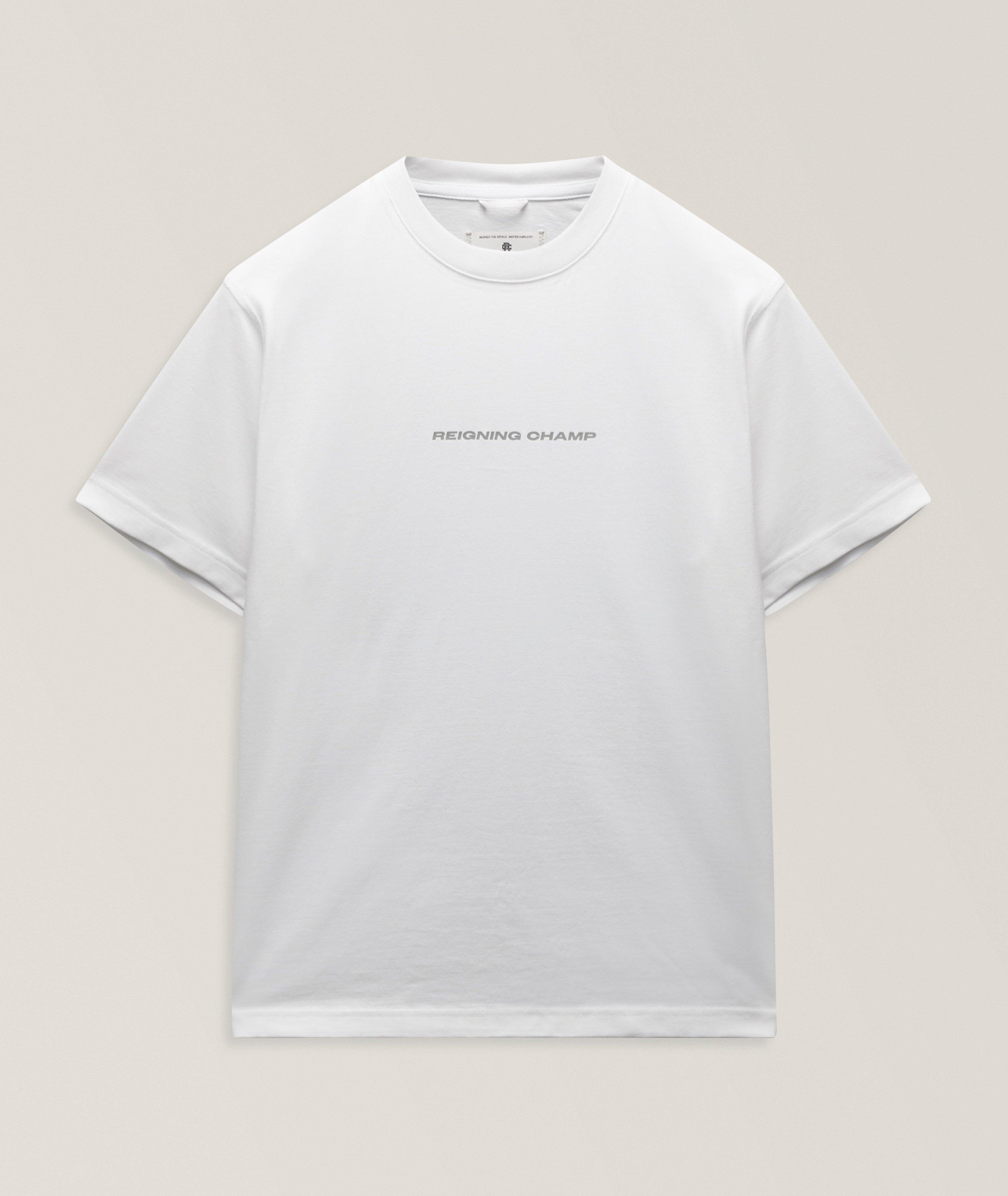Reigning Champ Midweight Jersey Halftone Logo T-Shirt