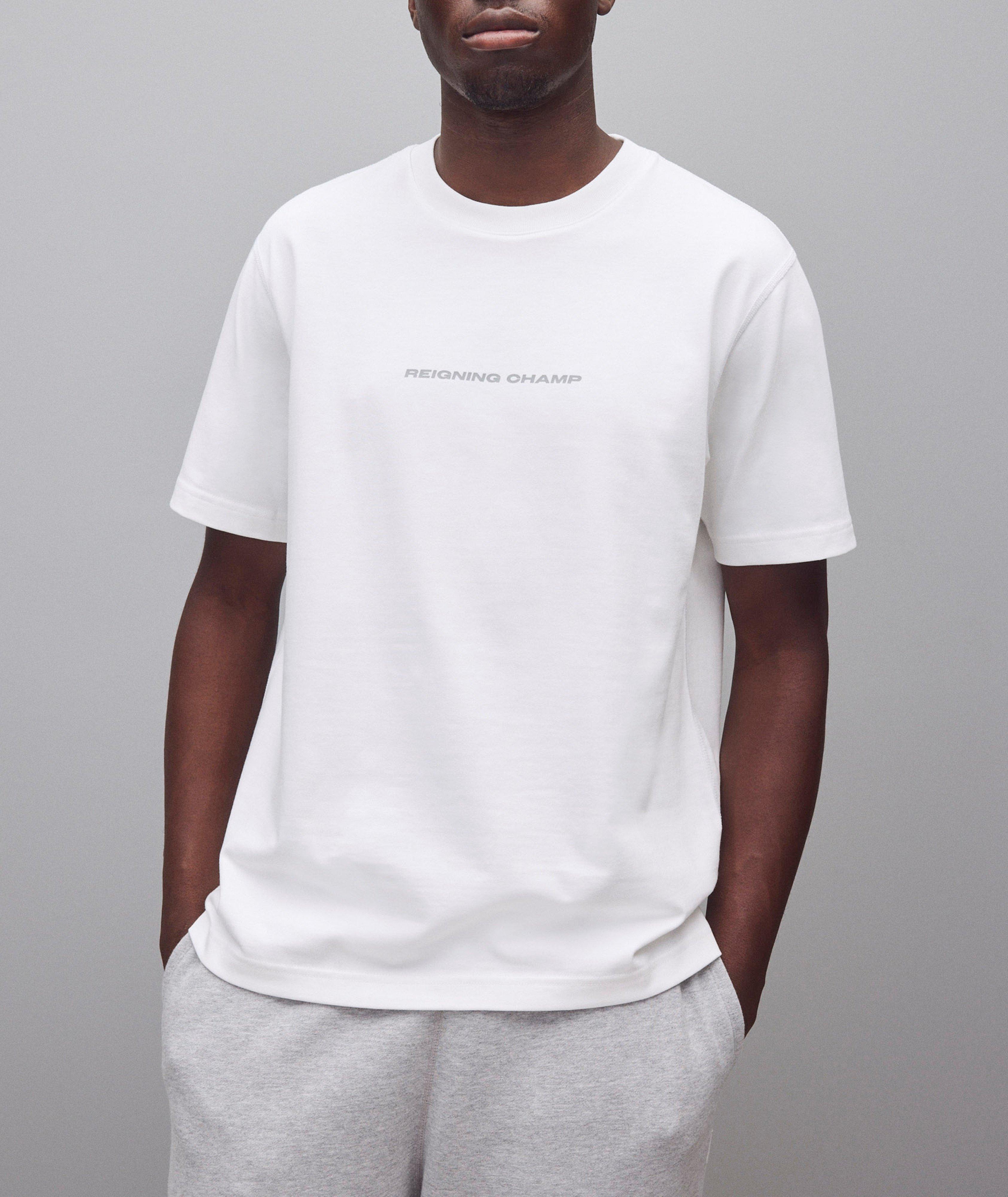 Midweight Jersey Halftone Logo T-Shirt image 2