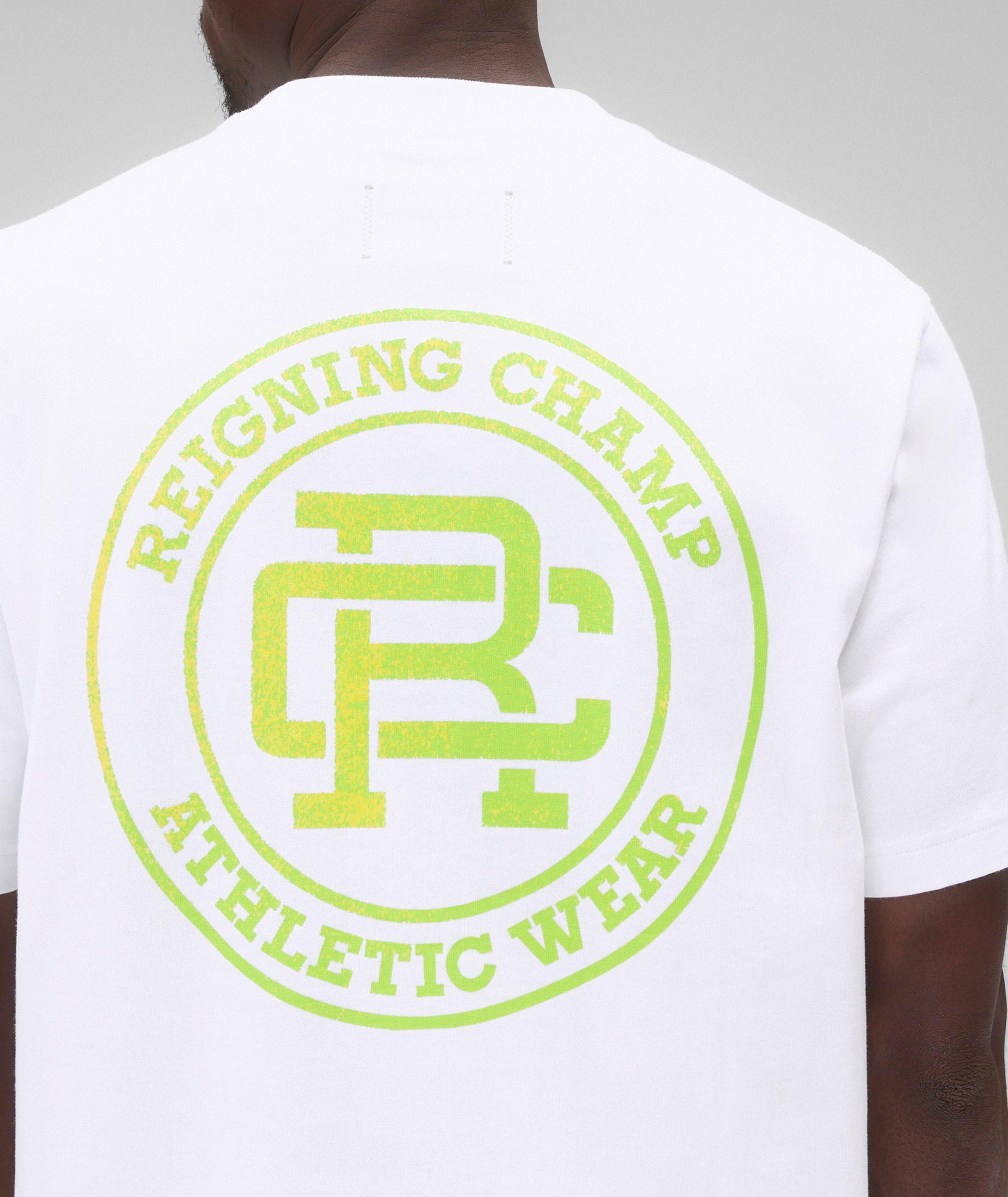 Midweight Jersey Neon Spray Logo T-Shirt image 5