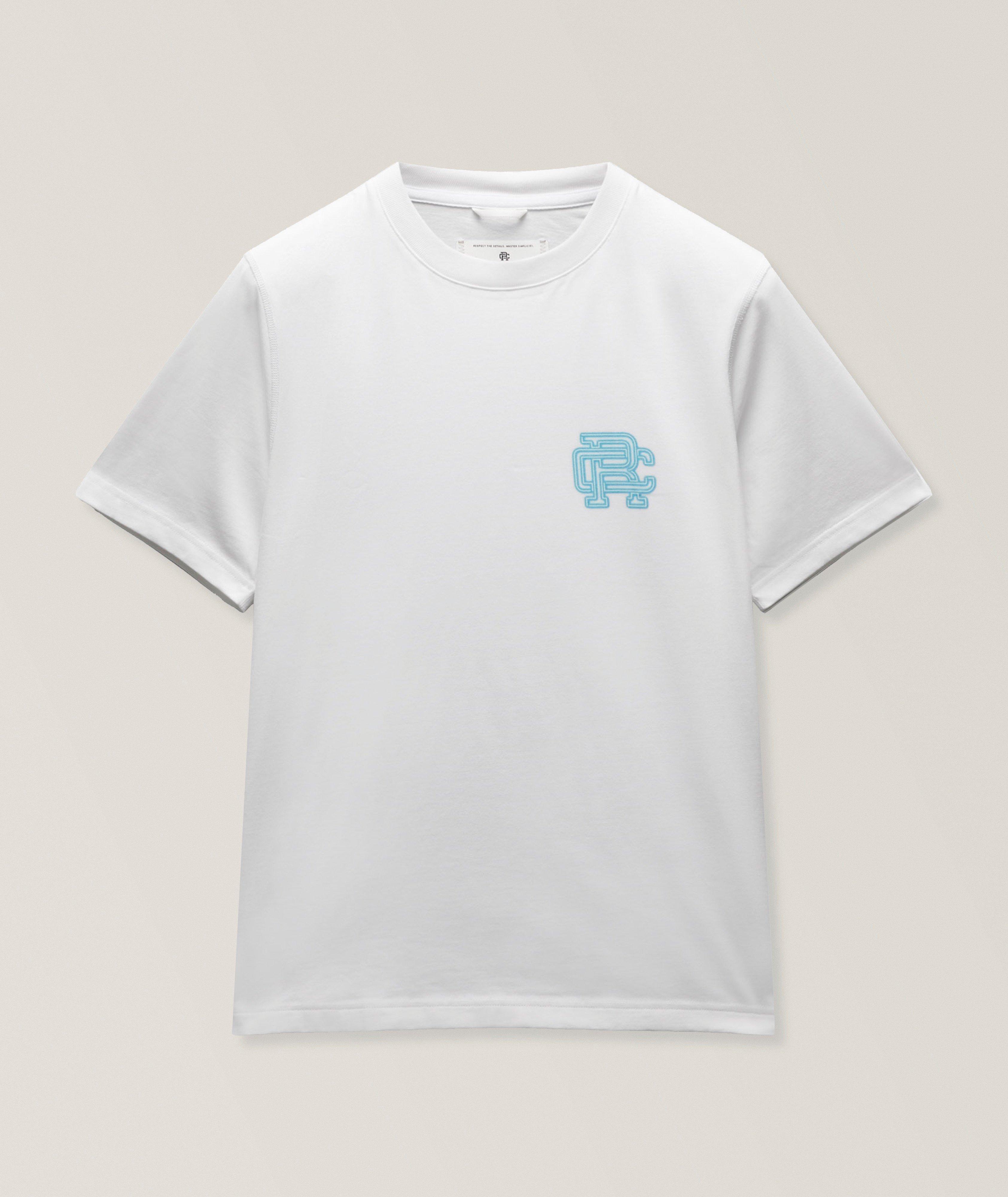 Reigning Champ Midweight Jersey Neon Logo T-Shirt