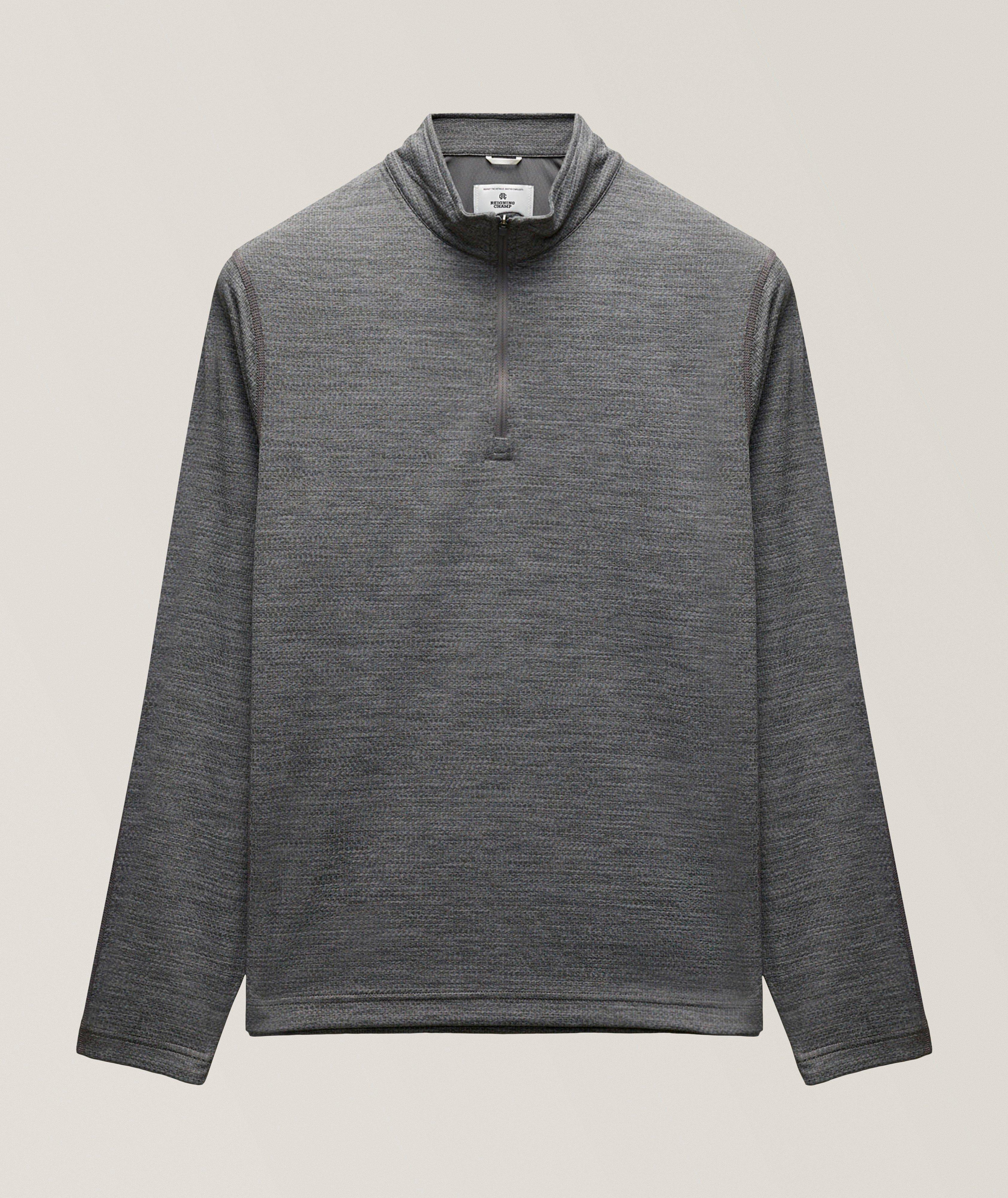Reigning Champ Standard-Fit Solotex Quarter-Zip Sweatshirt