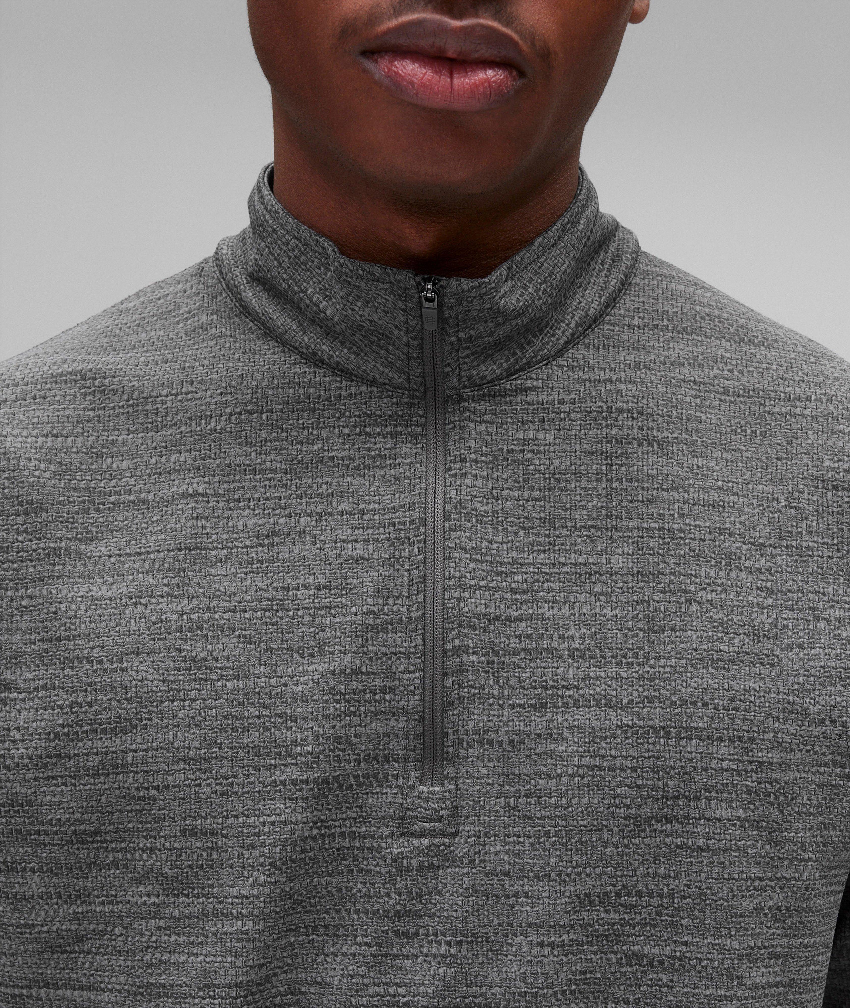 Sweatshirt quart-zippée Solotex coupe-standard image 3
