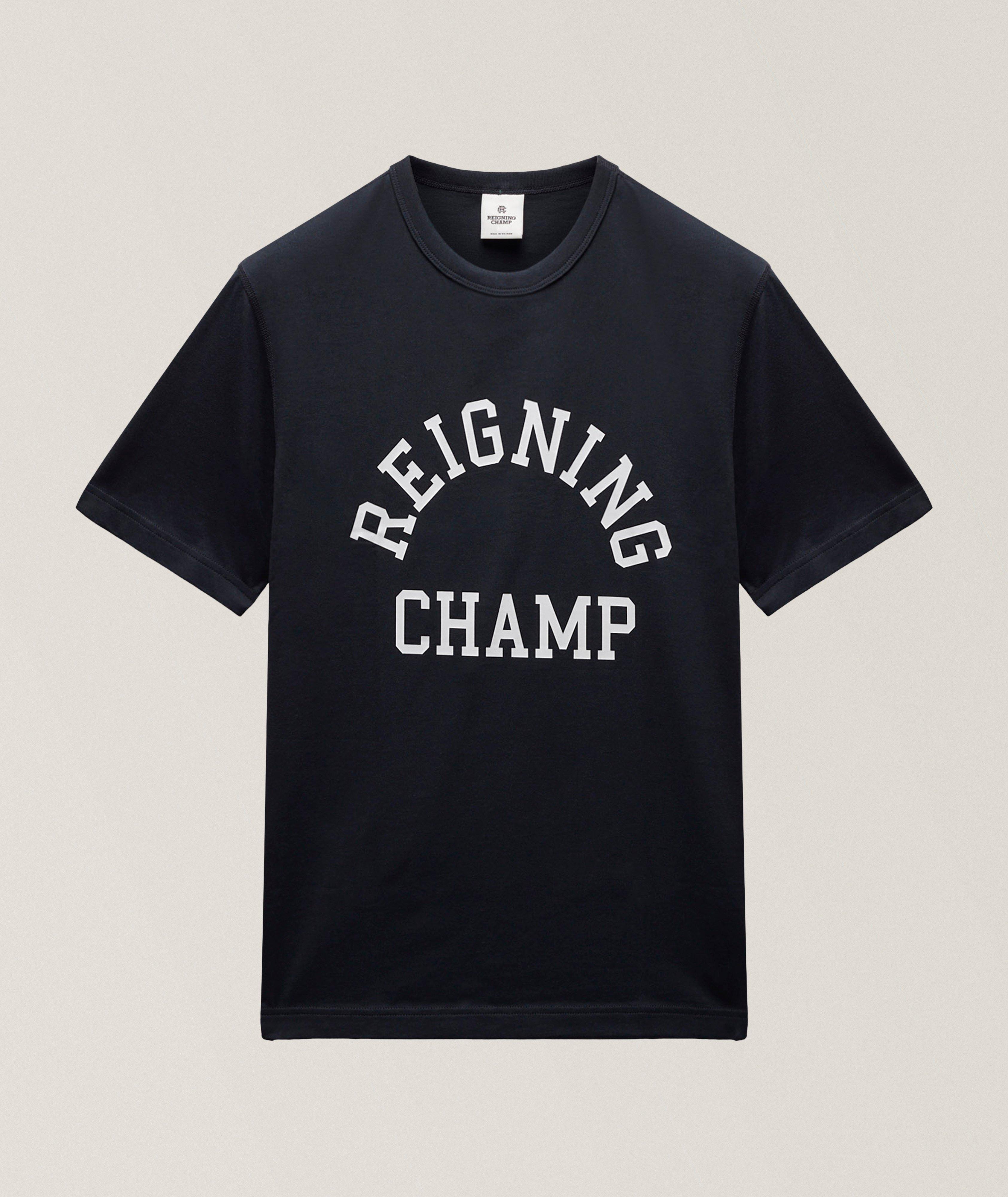 Reigning Champ Lightweight Jersey Arch Logo T-Shirt