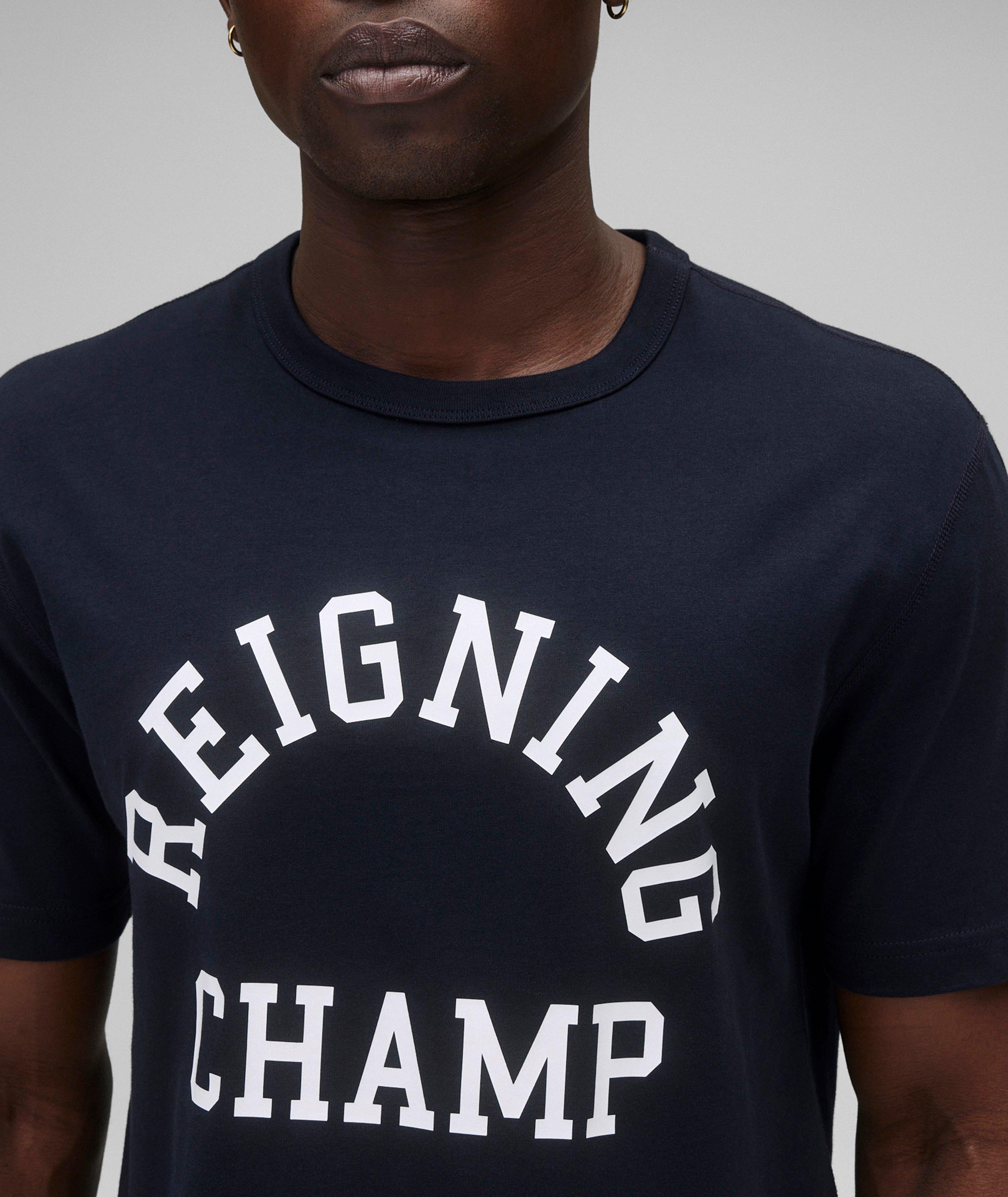 Lightweight Jersey Arch Logo T-Shirt image 4