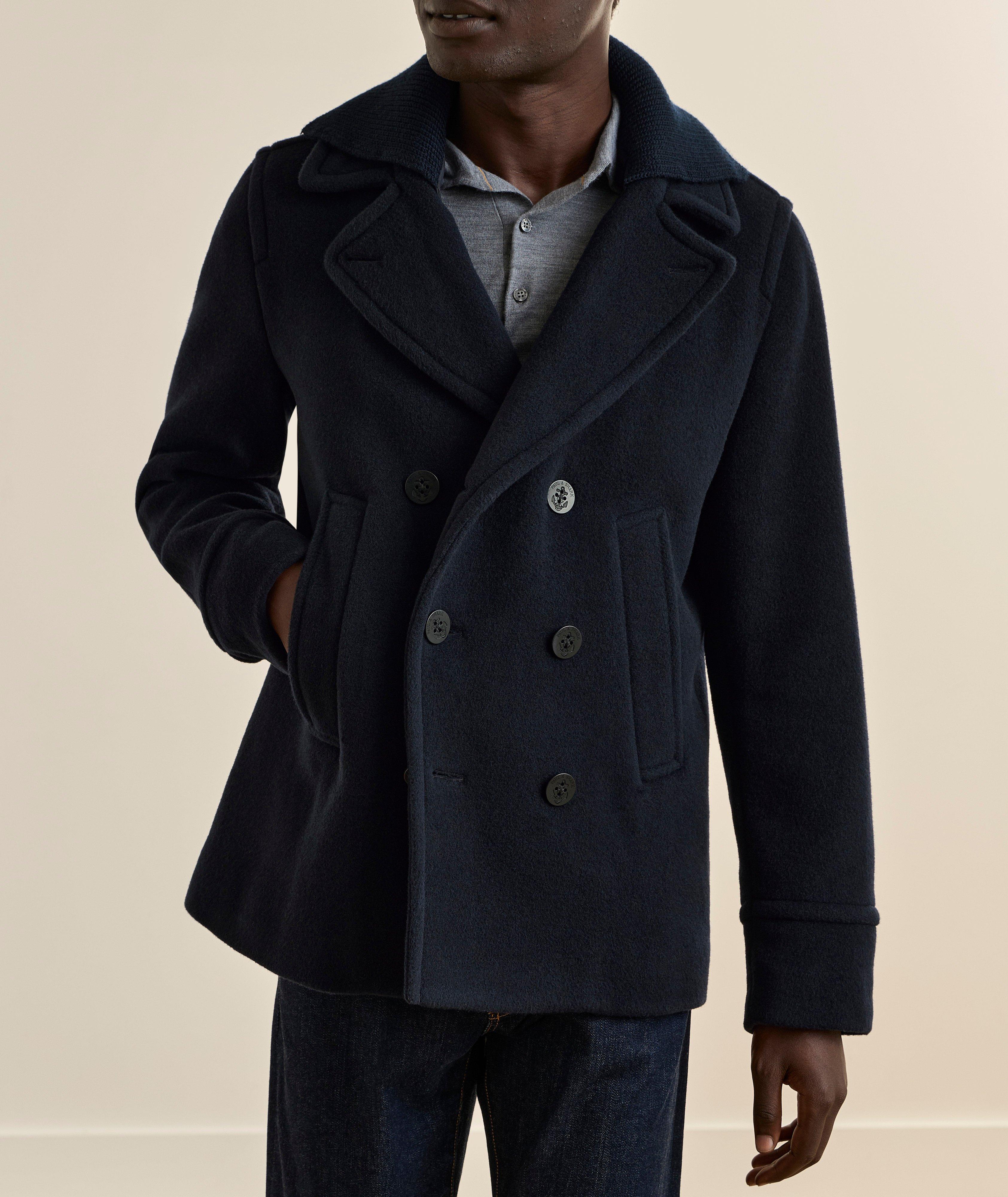 Wool-Cashmere Peacoat  image 1