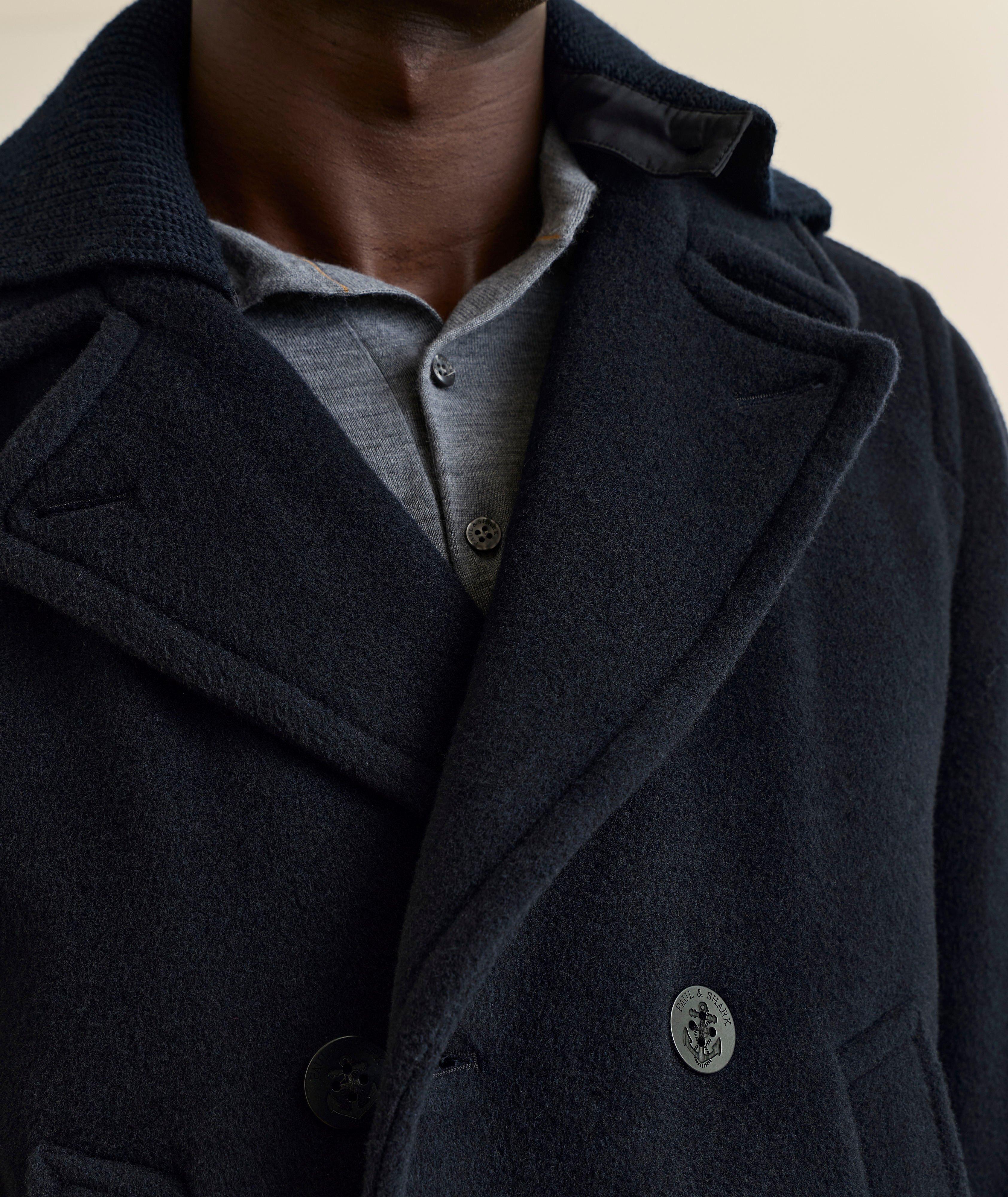 Wool-Cashmere Peacoat  image 4
