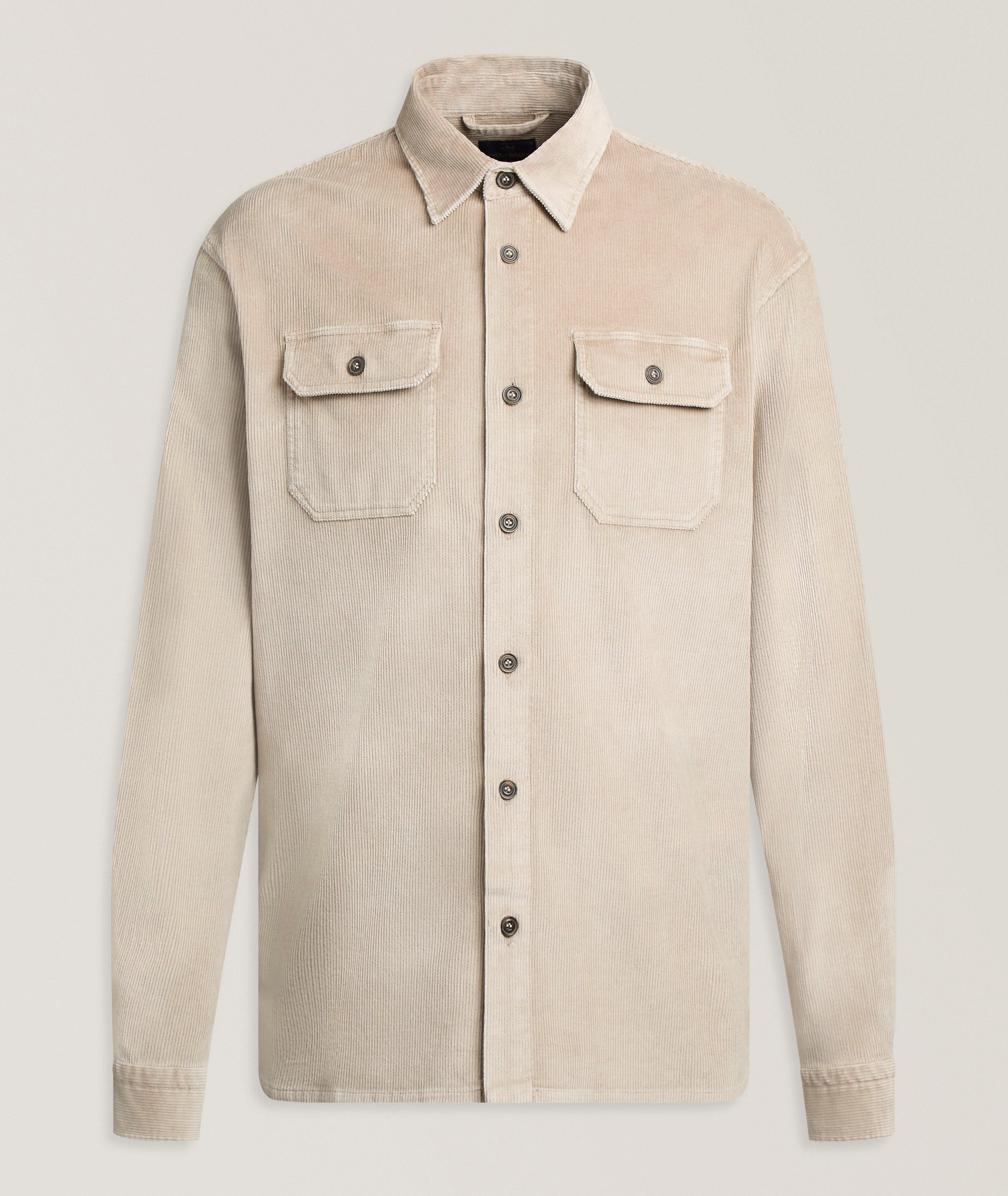 Paul & Shark Corduroy Pocket Overshirt 