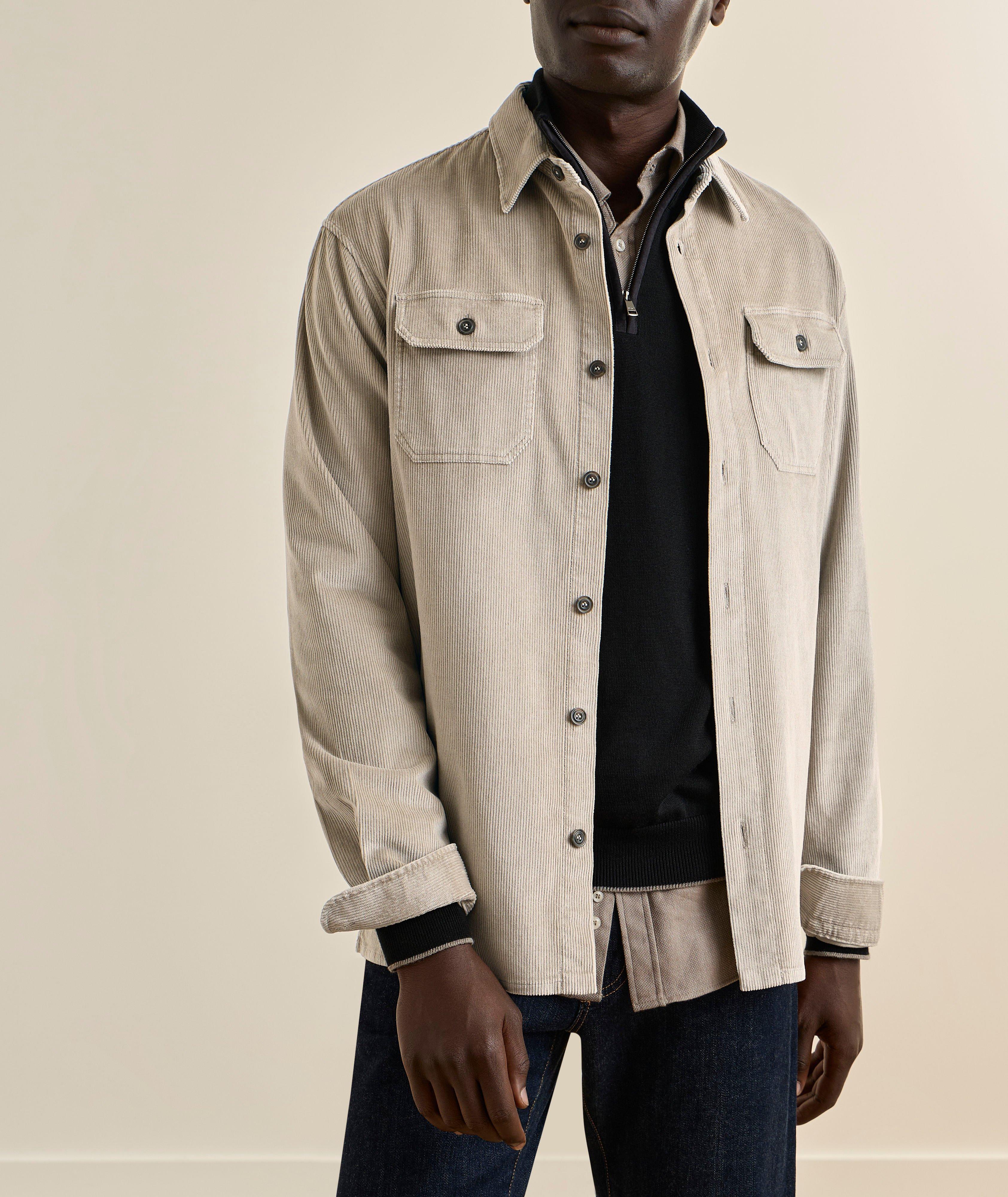 Corduroy Pocket Overshirt  image 1