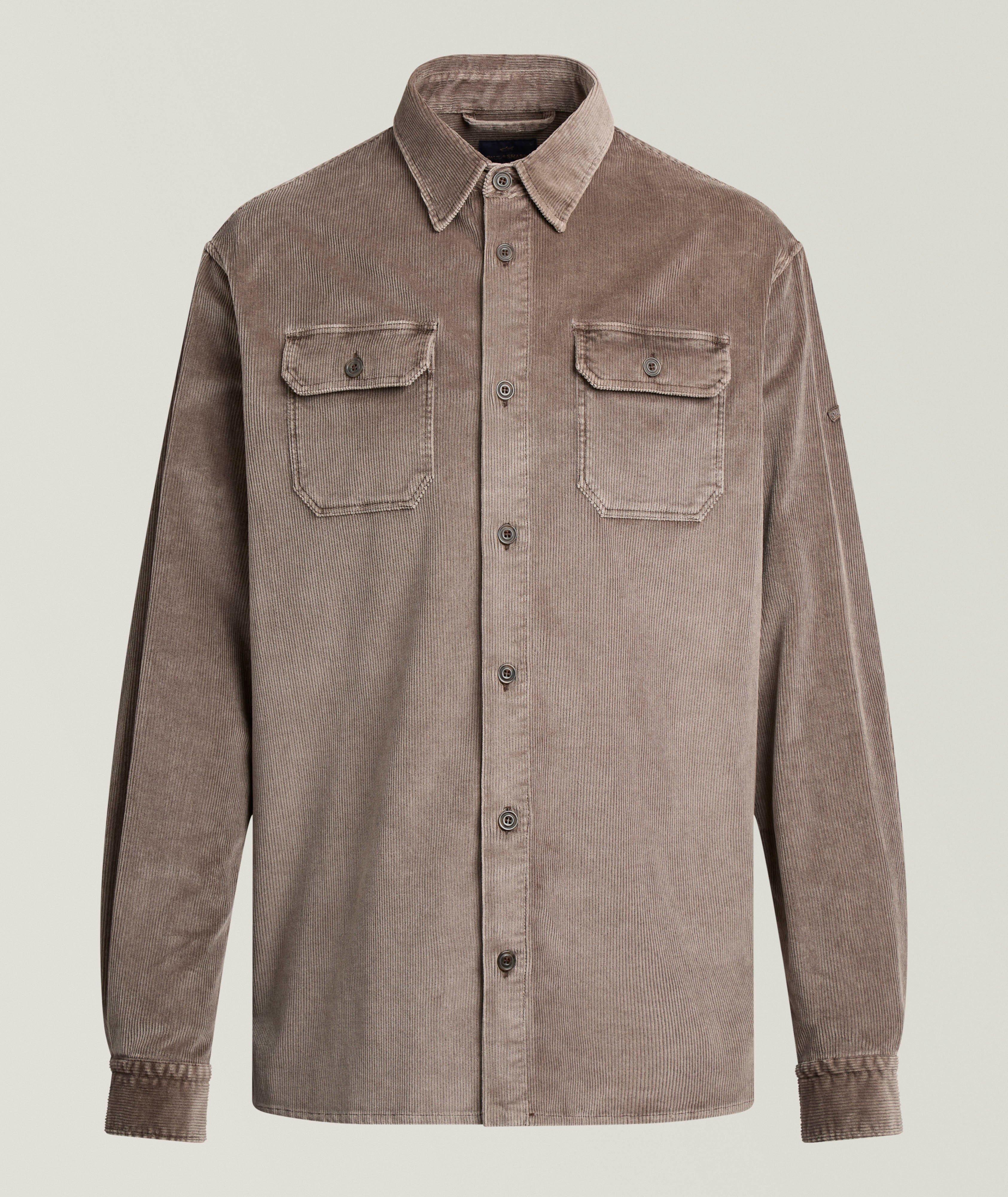 Paul & Shark Corduroy Pocket Overshirt 