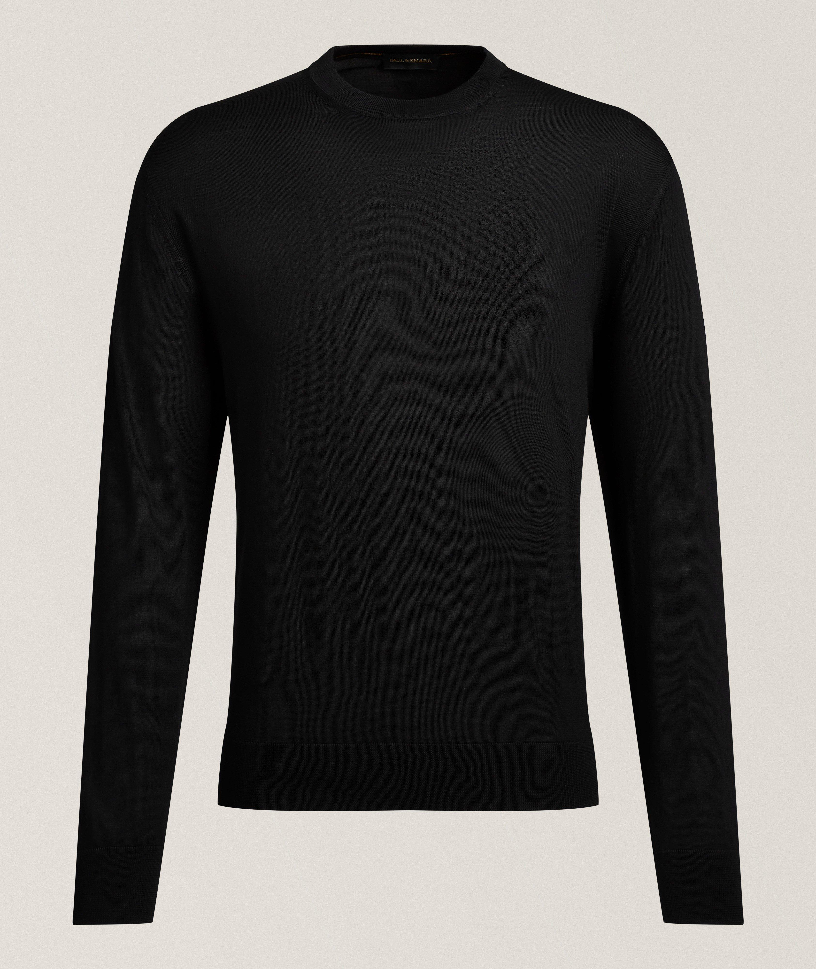 Paul & Shark Superfine Merino Wool Crewneck Sweater