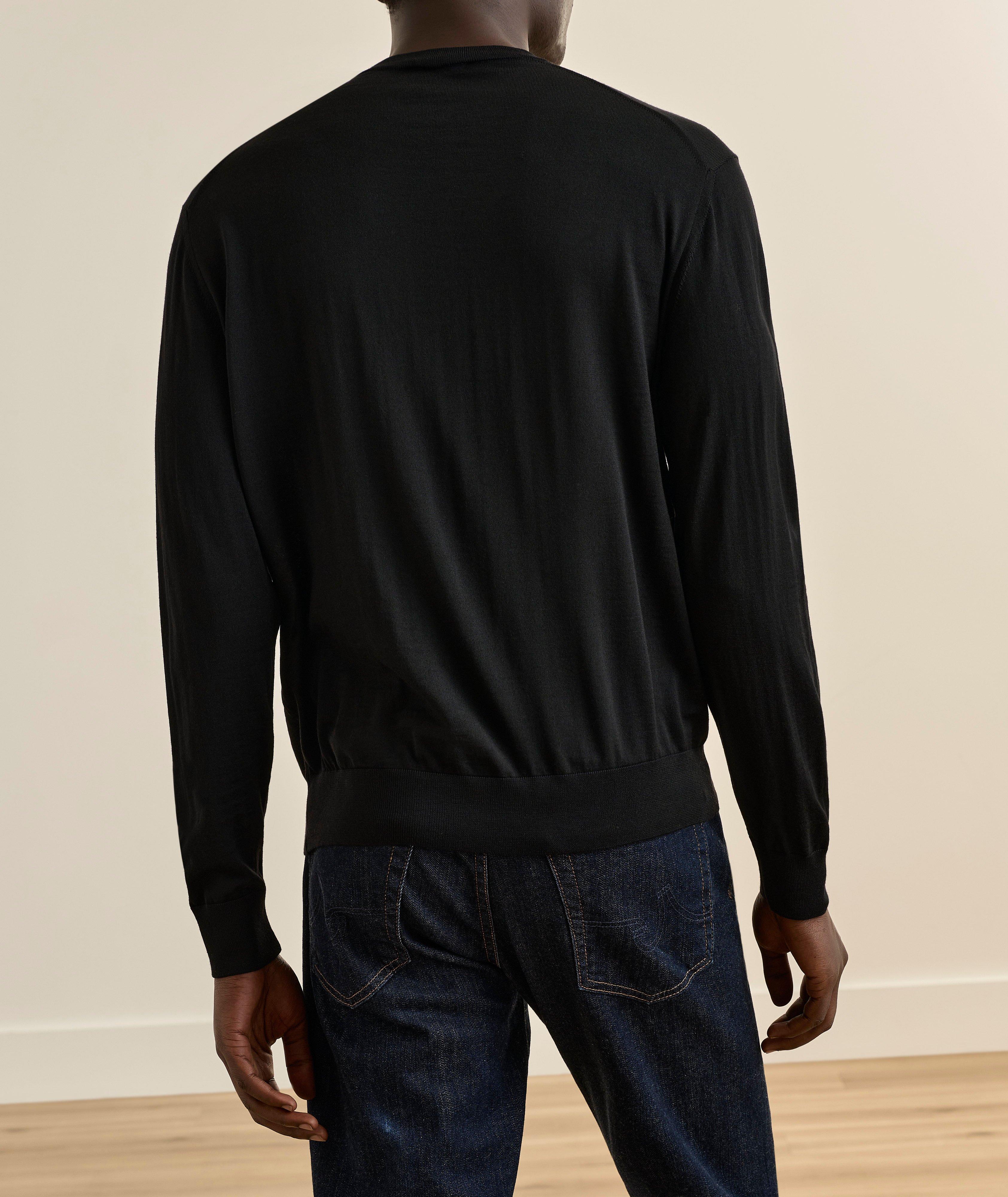 Superfine Merino Wool Crewneck Sweater image 2