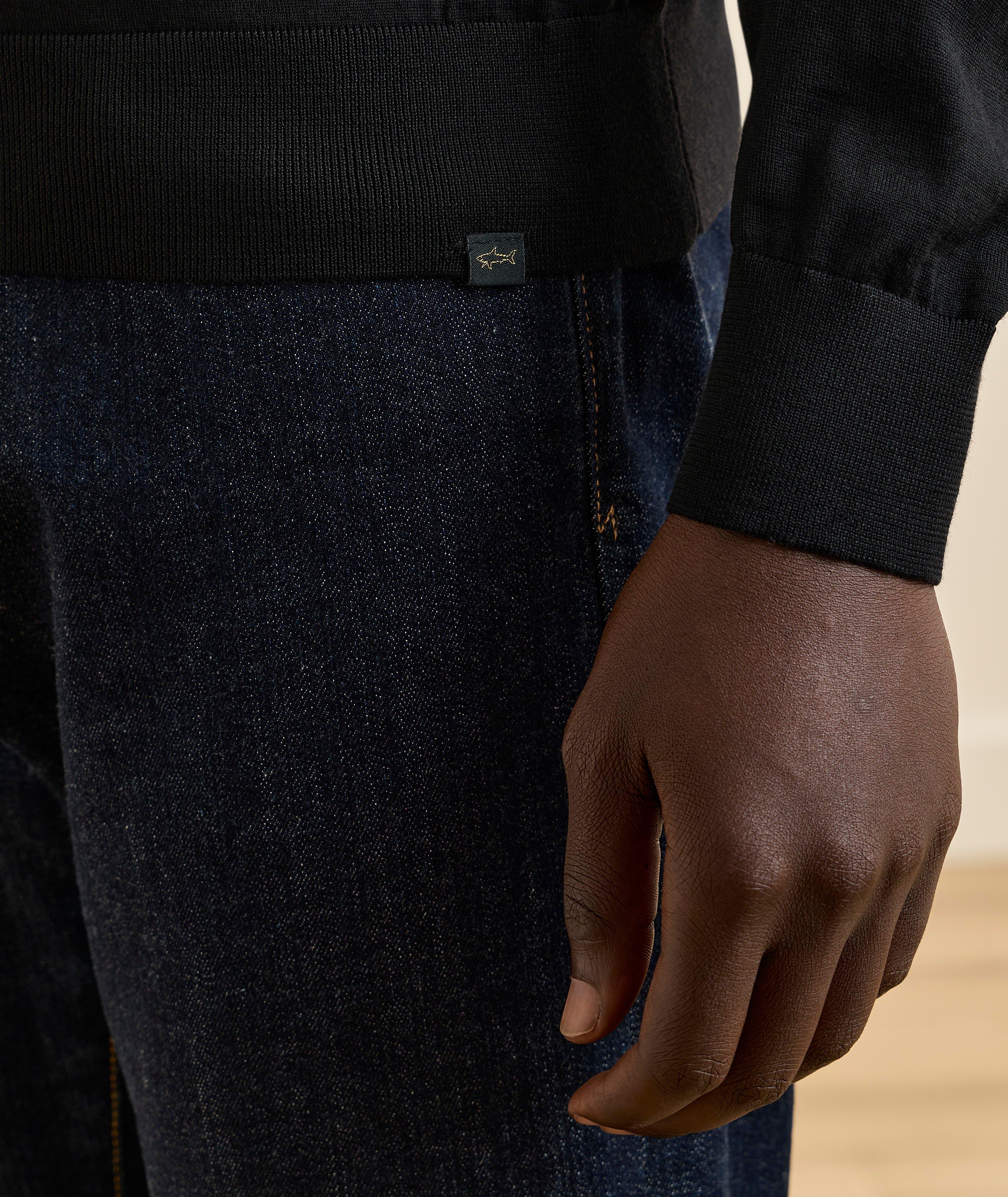 Superfine Merino Wool Crewneck Sweater image 3