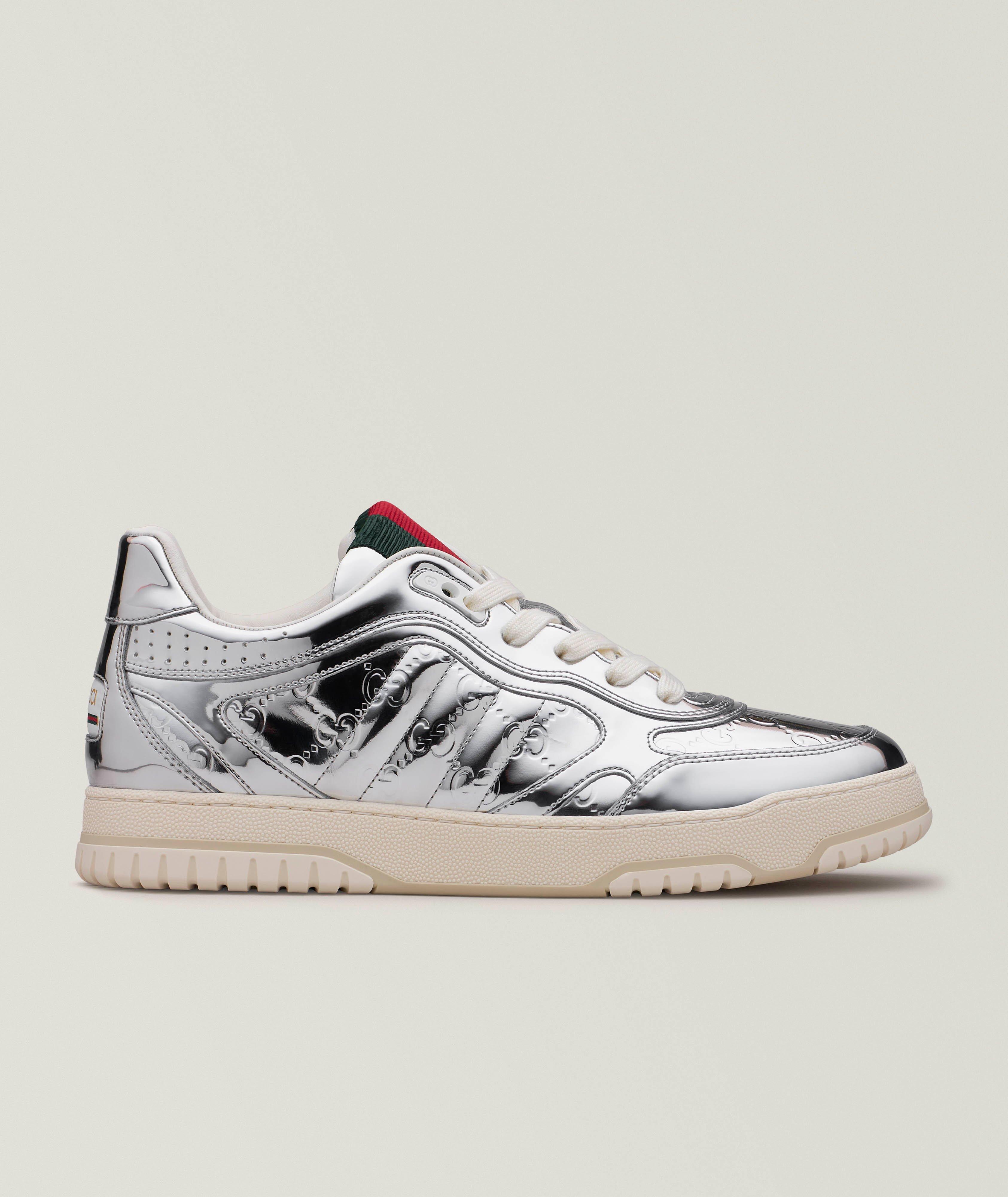 Gucci Re-Web Metallic Sneakers 