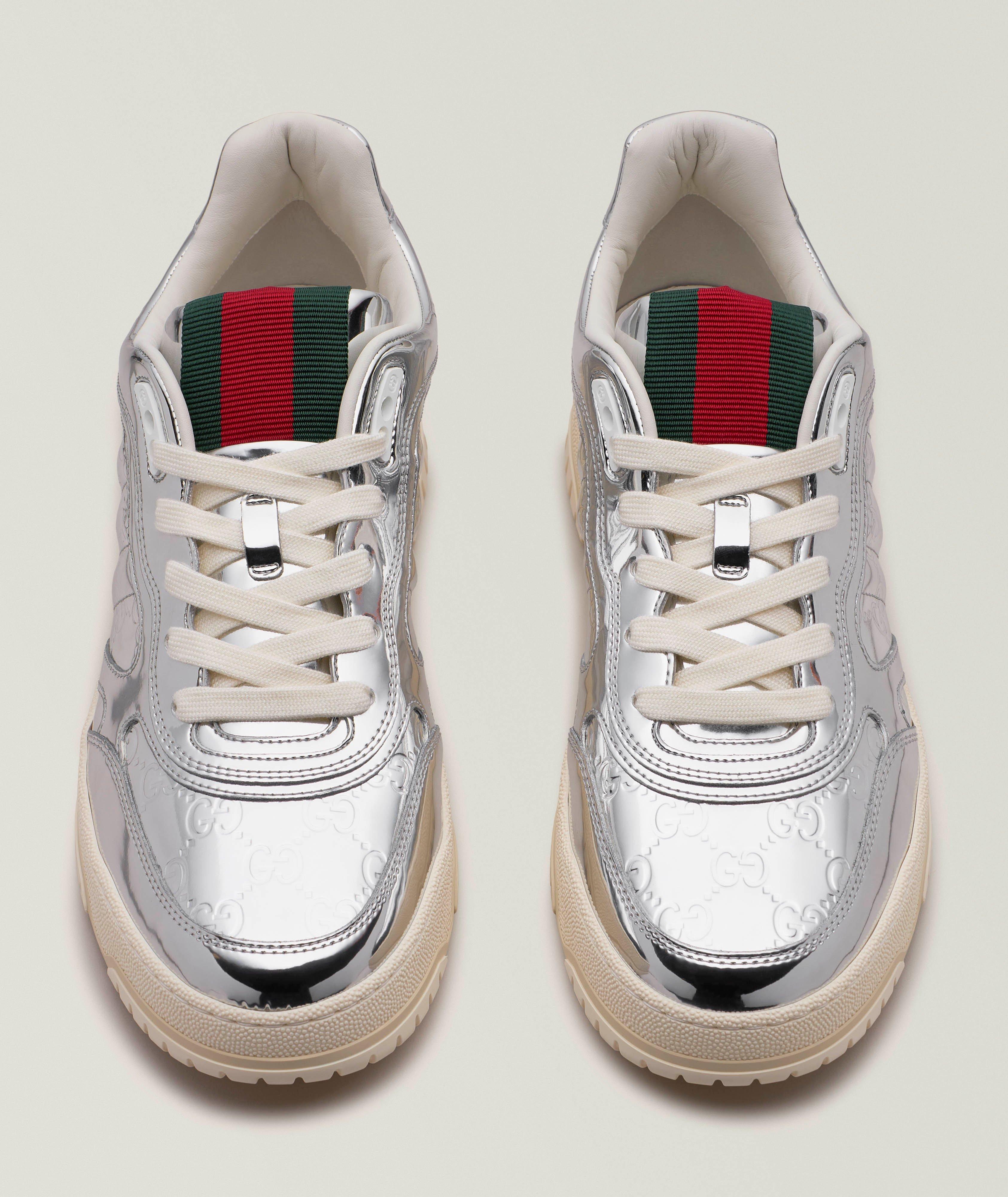 Re-Web Metallic Sneakers  image 1