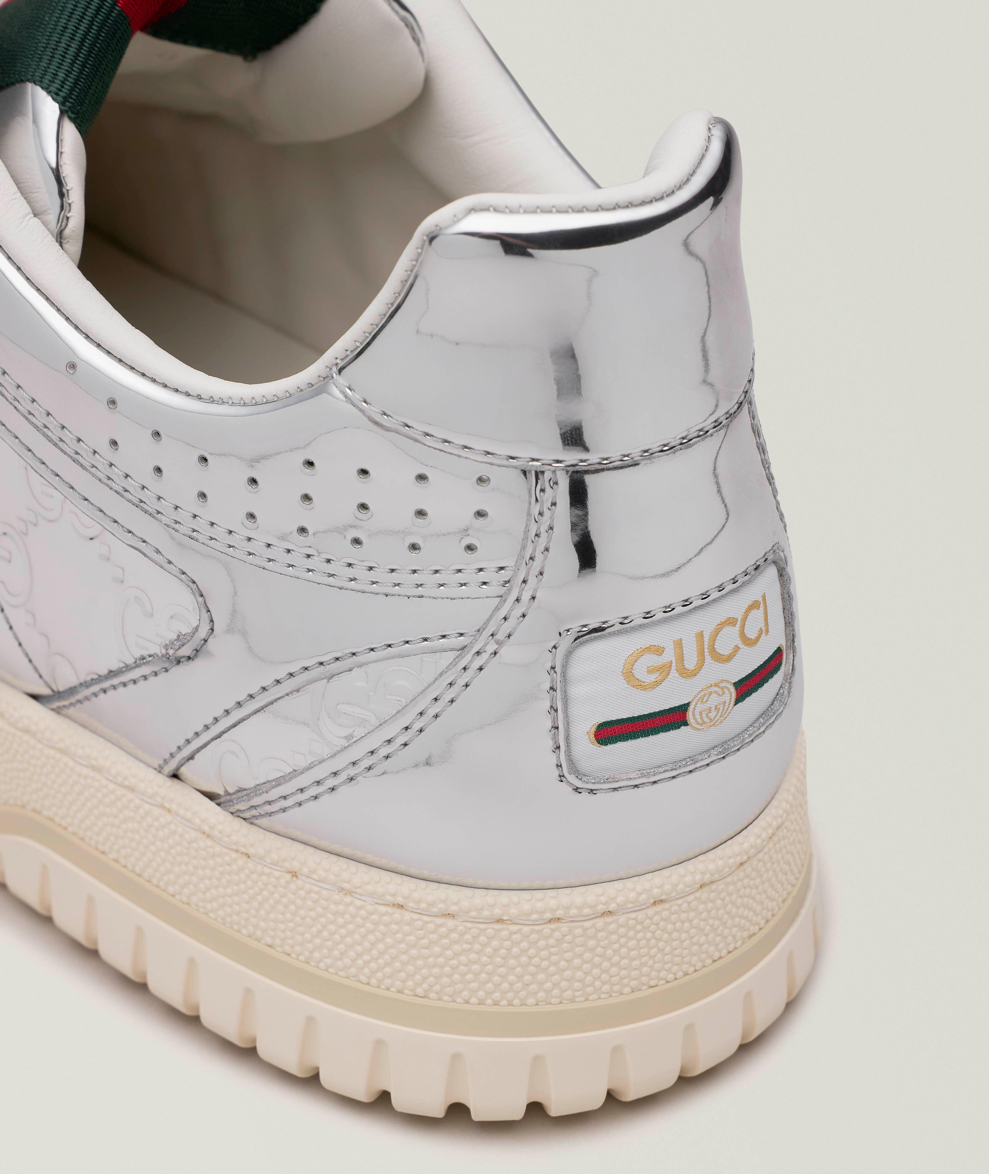 Re-Web Metallic Sneakers  image 2