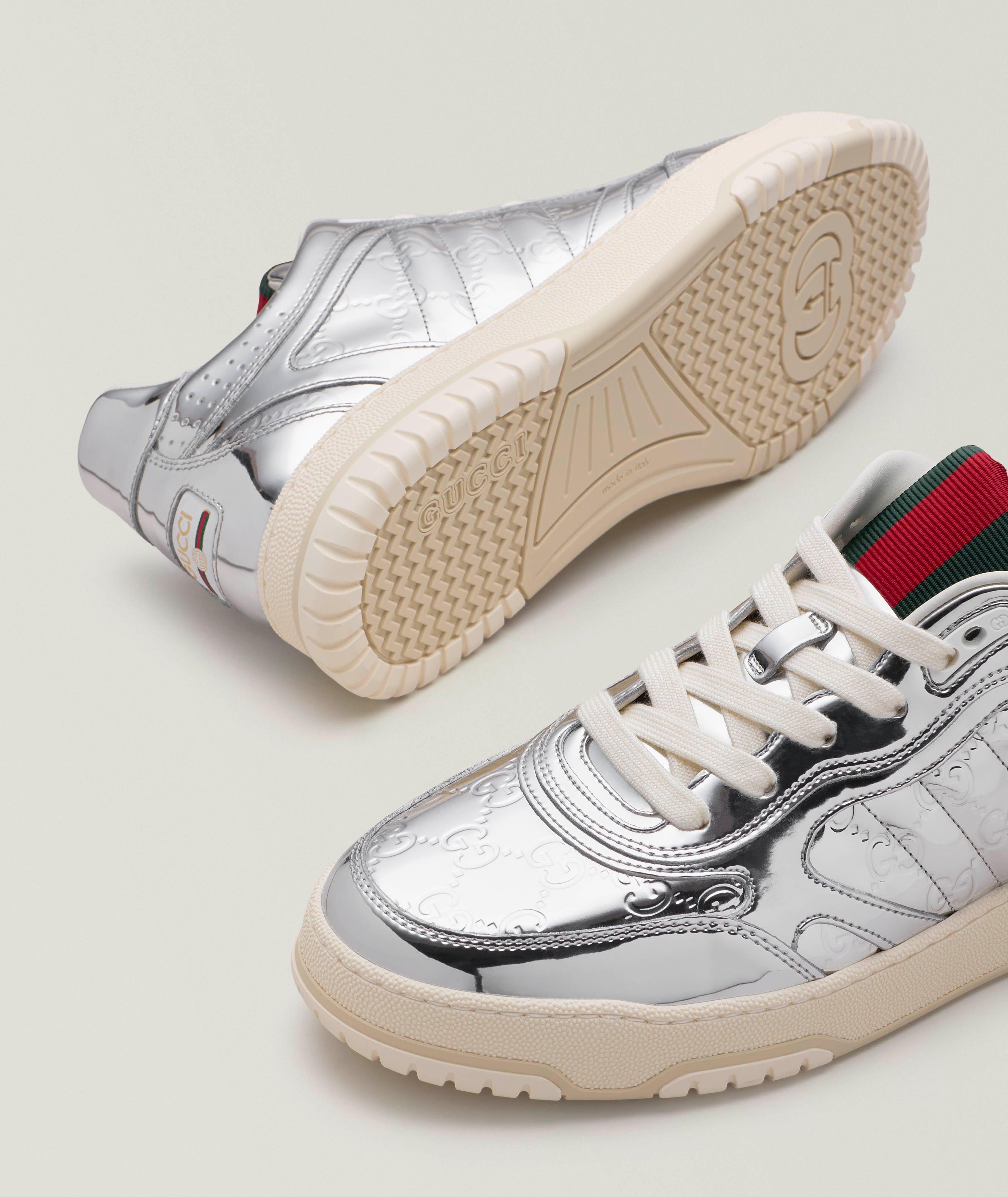 Re-Web Metallic Sneakers  image 3